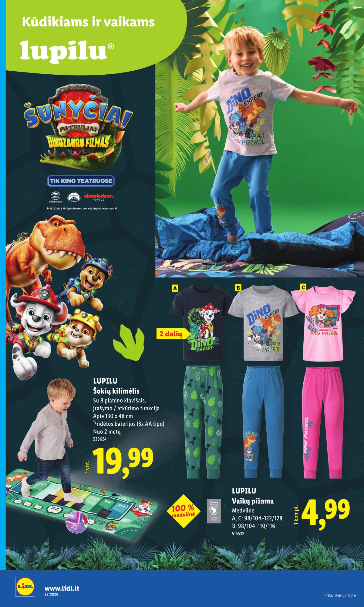 Lidl - Mokyklos prekių katalogas 2026 34 puslapis