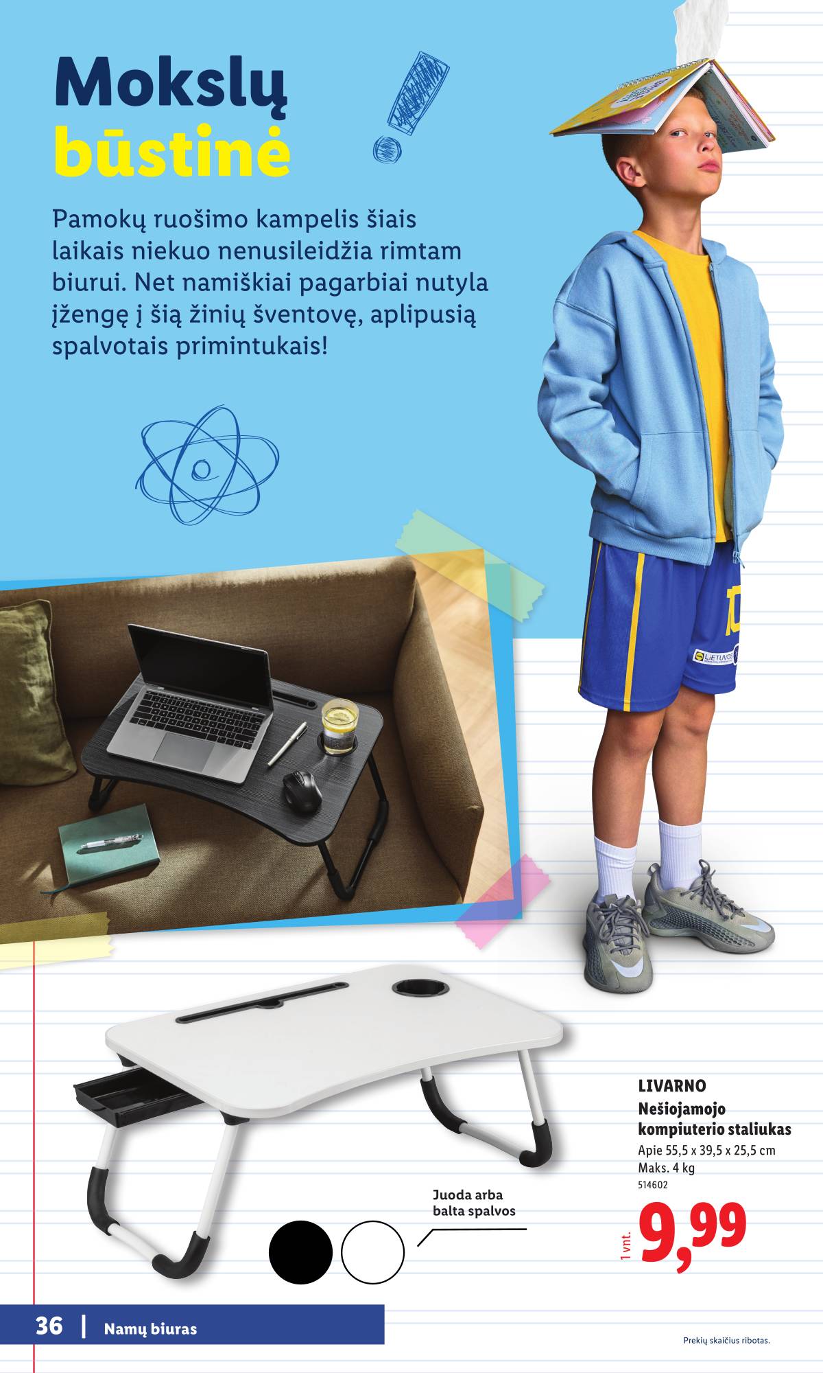 Lidl - Mokyklos prekių katalogas 2026 36 puslapis