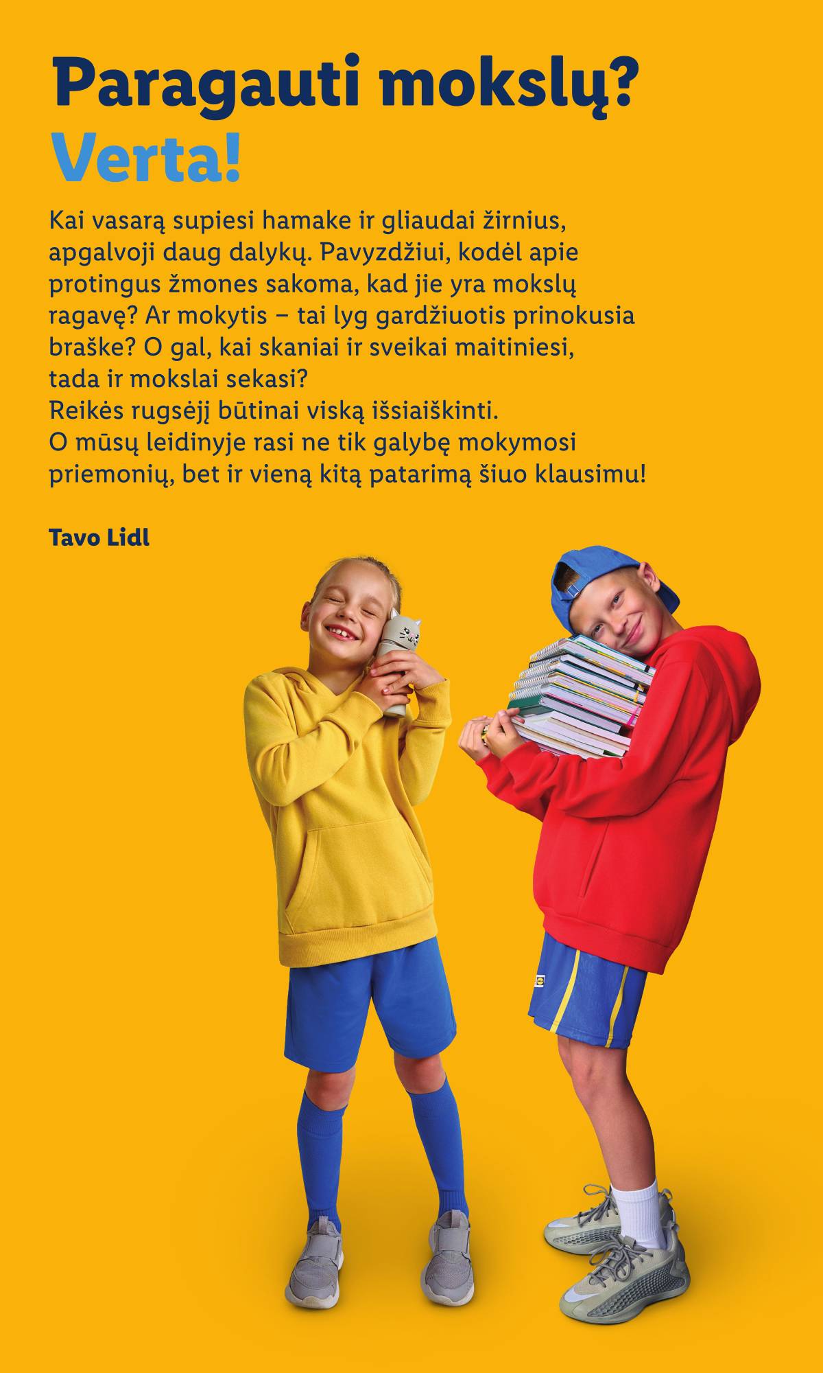 Lidl - Mokyklos prekių katalogas 2026 2 puslapis