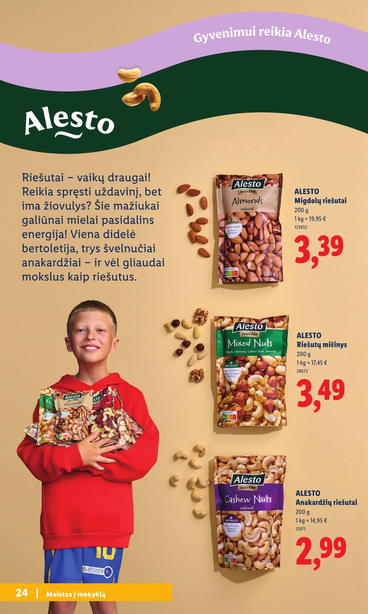 Lidl - Mokyklos prekių katalogas 2026 24 puslapis