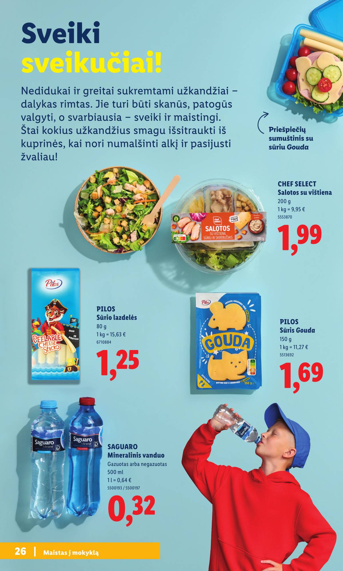 Lidl - Mokyklos prekių katalogas 2026 26 puslapis