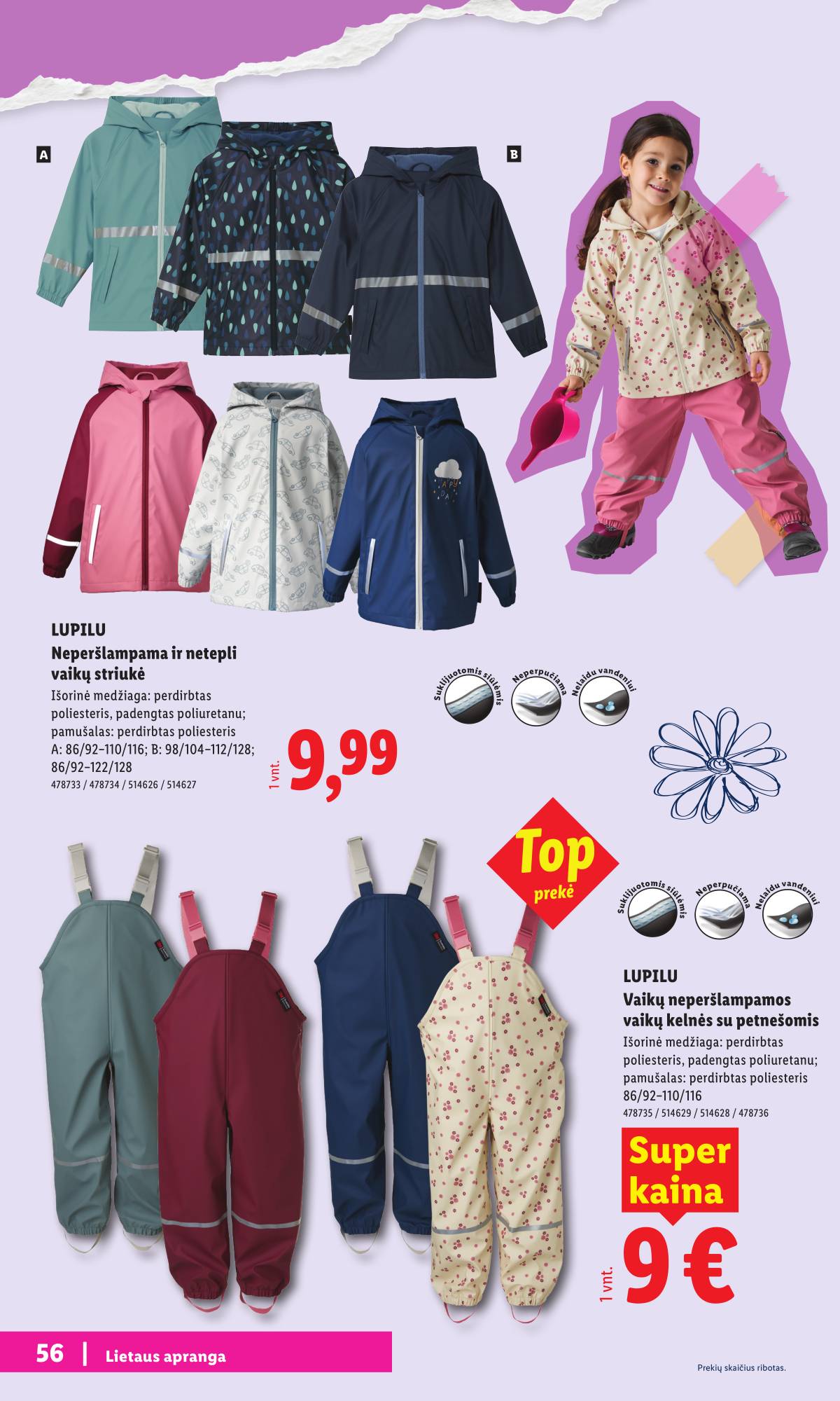 Lidl - Mokyklos prekių katalogas 2026 56 puslapis