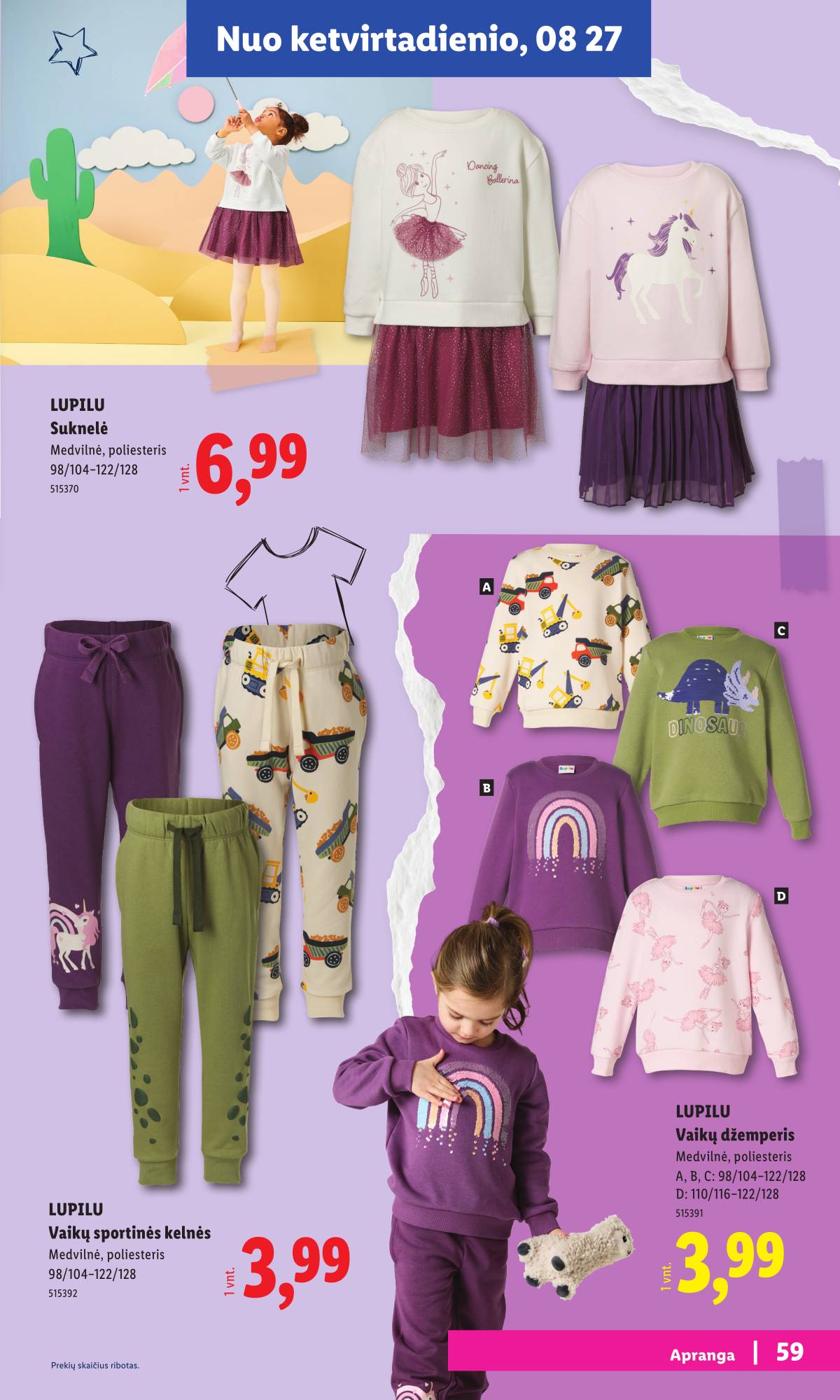 Lidl - Mokyklos prekių katalogas 2026 59 puslapis