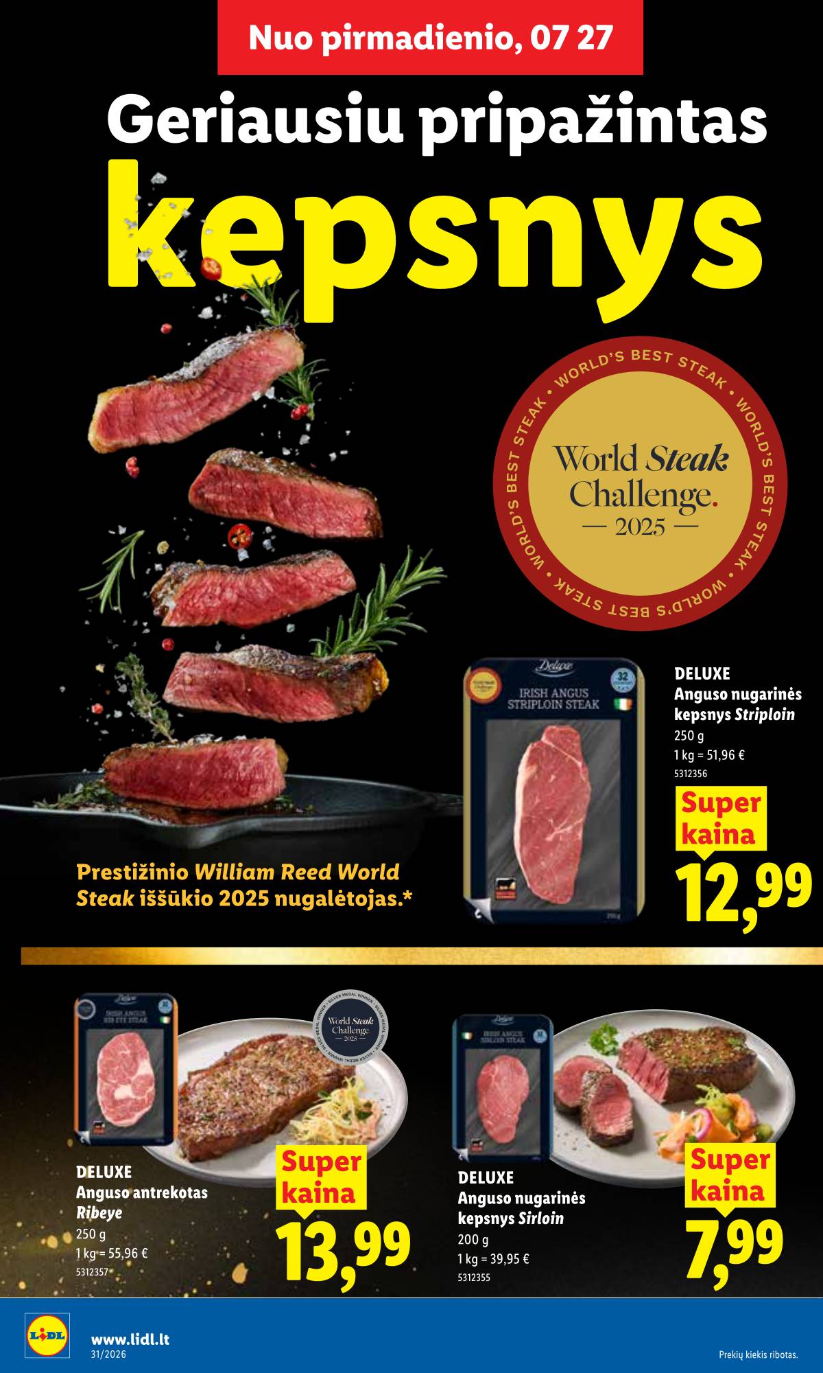 Lidl - LIDL SAVAITĖS Maisto prekių akcijų leidinys 14 puslapis