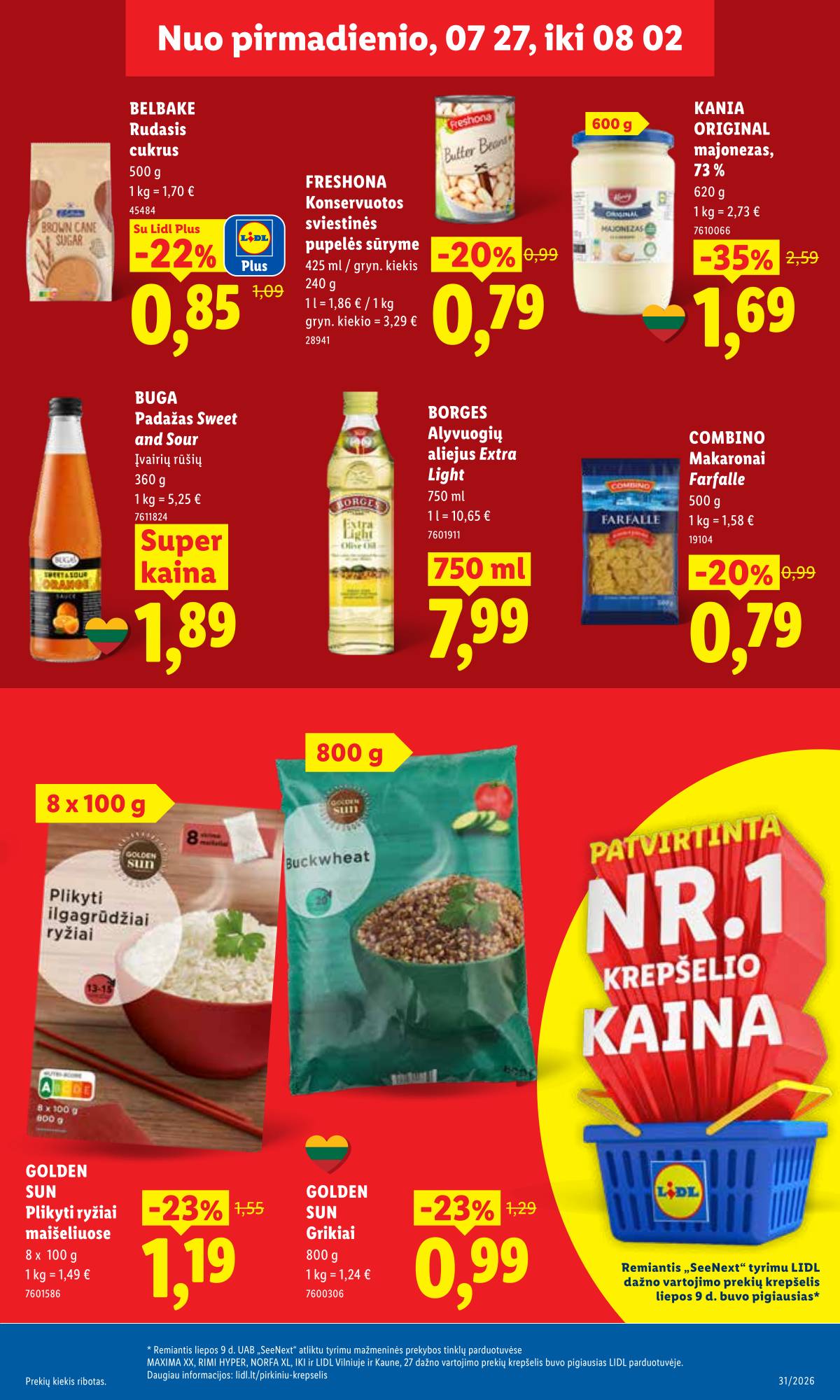 Lidl - LIDL SAVAITĖS Maisto prekių akcijų leidinys 21 puslapis