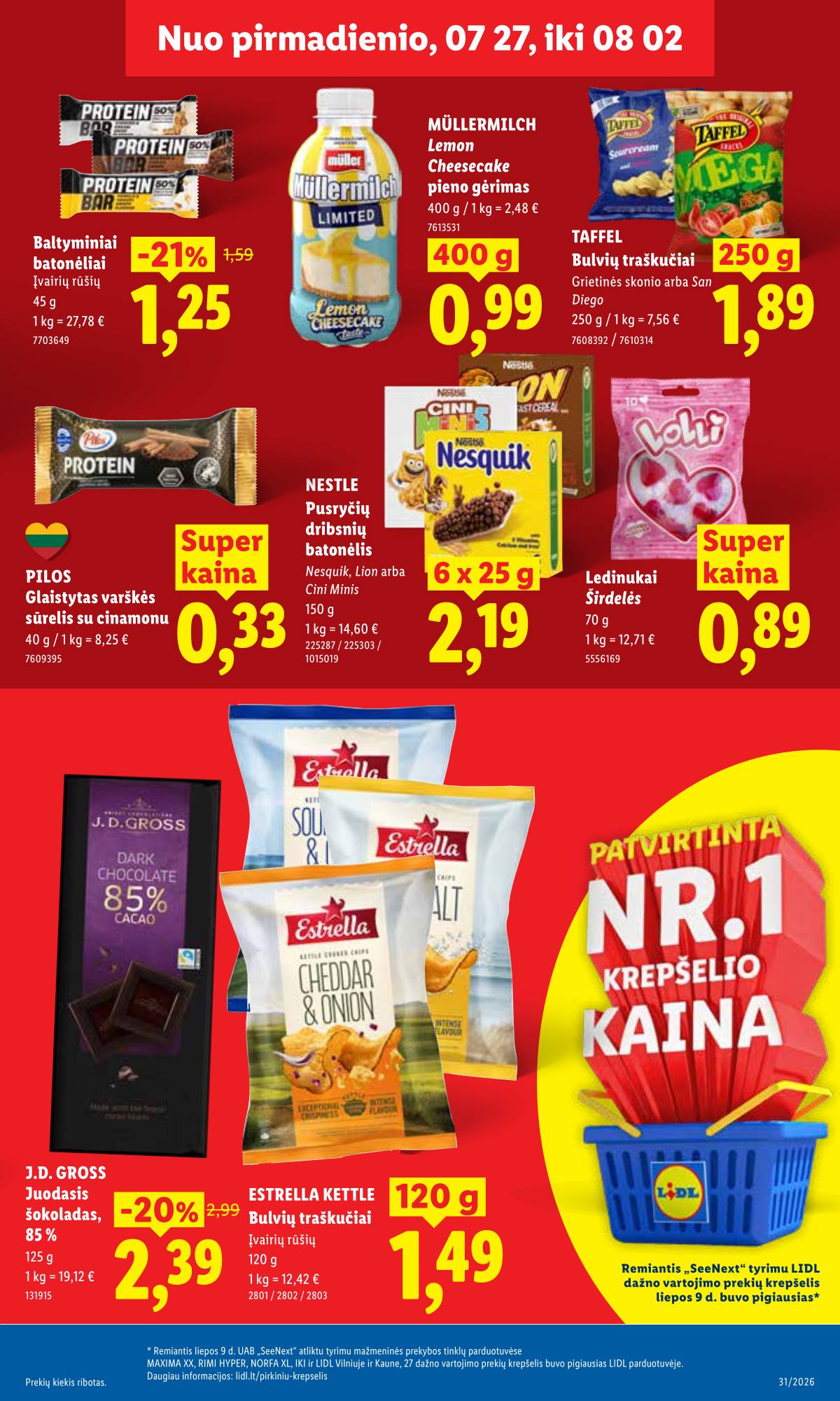 Lidl - LIDL SAVAITĖS Maisto prekių akcijų leidinys 23 puslapis