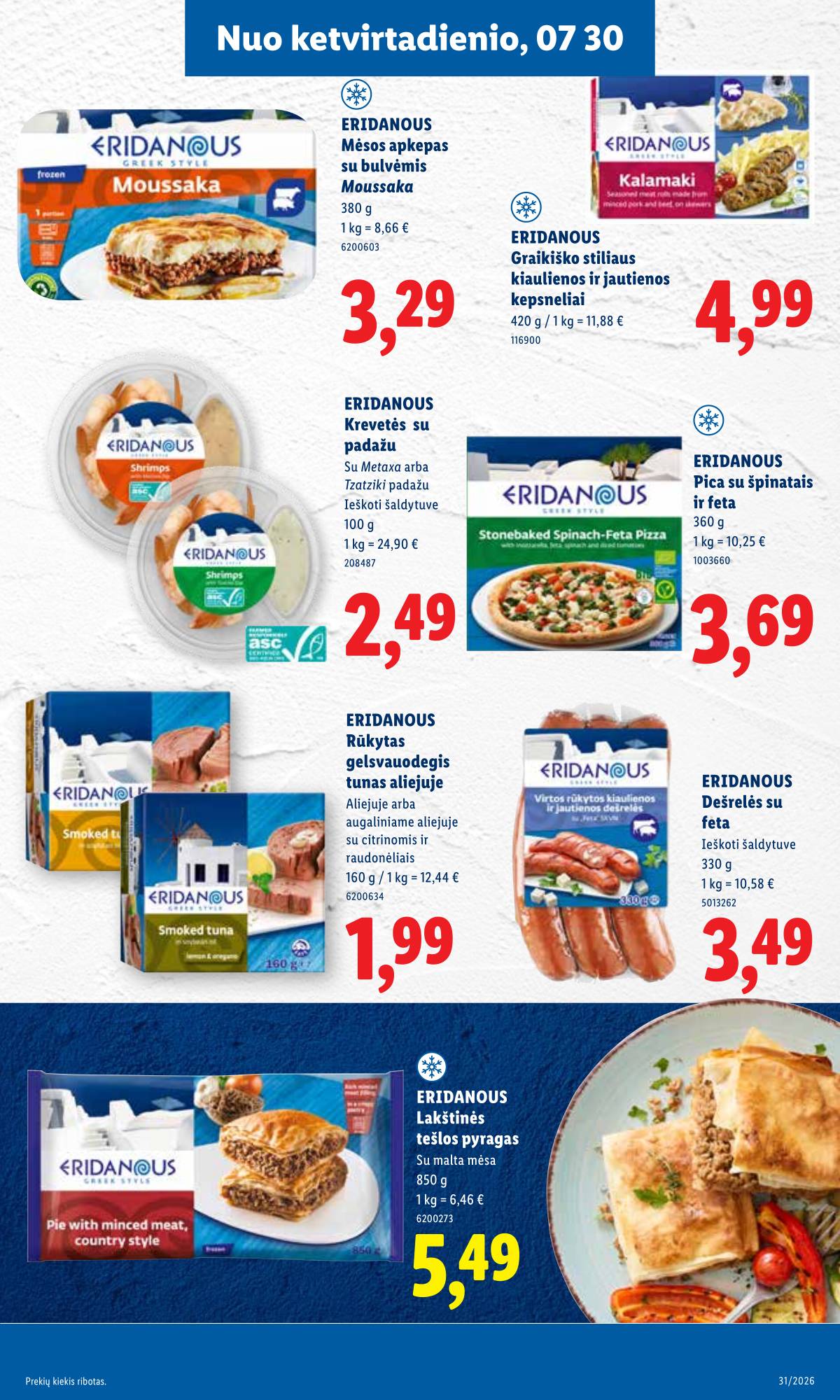 Lidl - LIDL SAVAITĖS Maisto prekių akcijų leidinys 27 puslapis