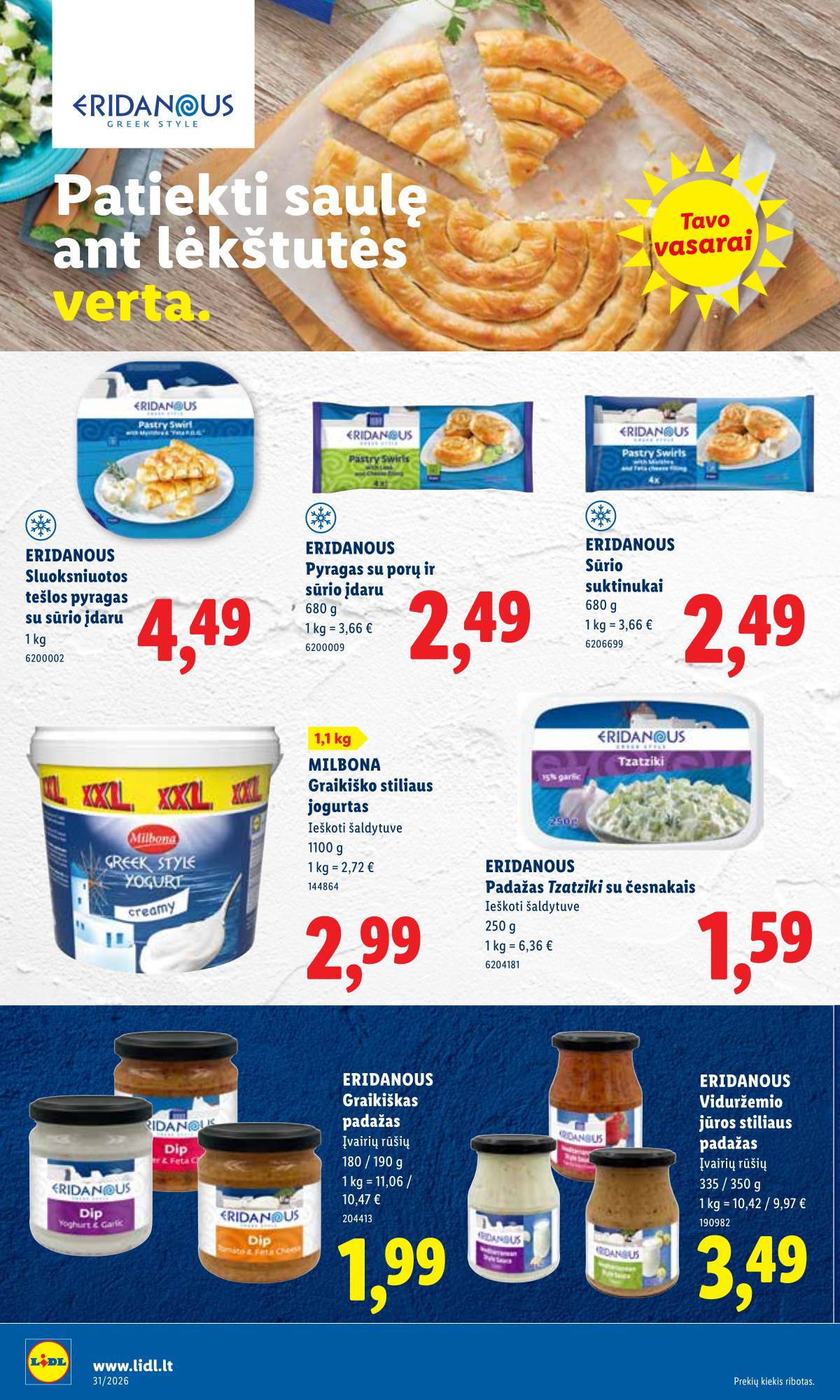 Lidl - LIDL SAVAITĖS Maisto prekių akcijų leidinys 28 puslapis