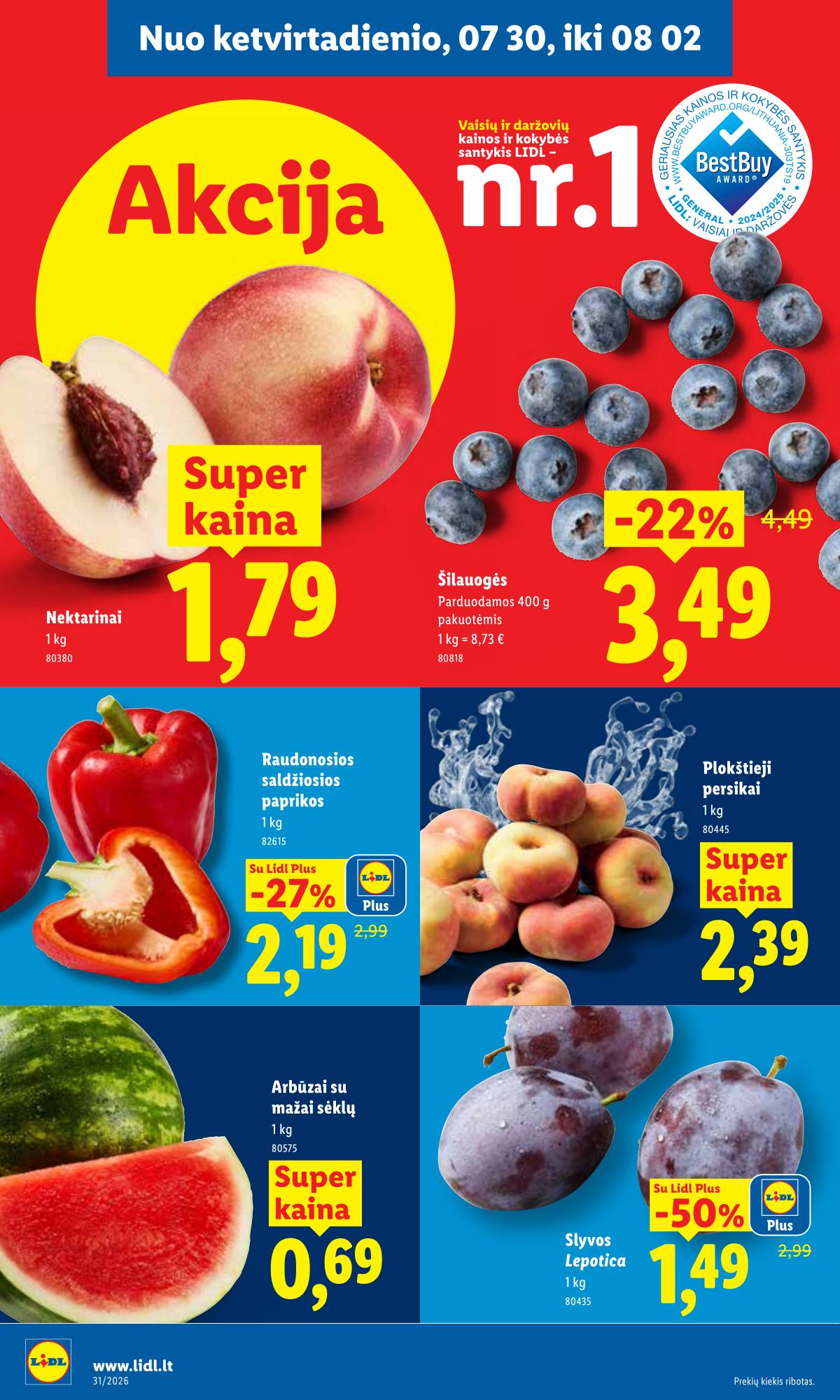 Lidl - LIDL SAVAITĖS Maisto prekių akcijų leidinys 38 puslapis