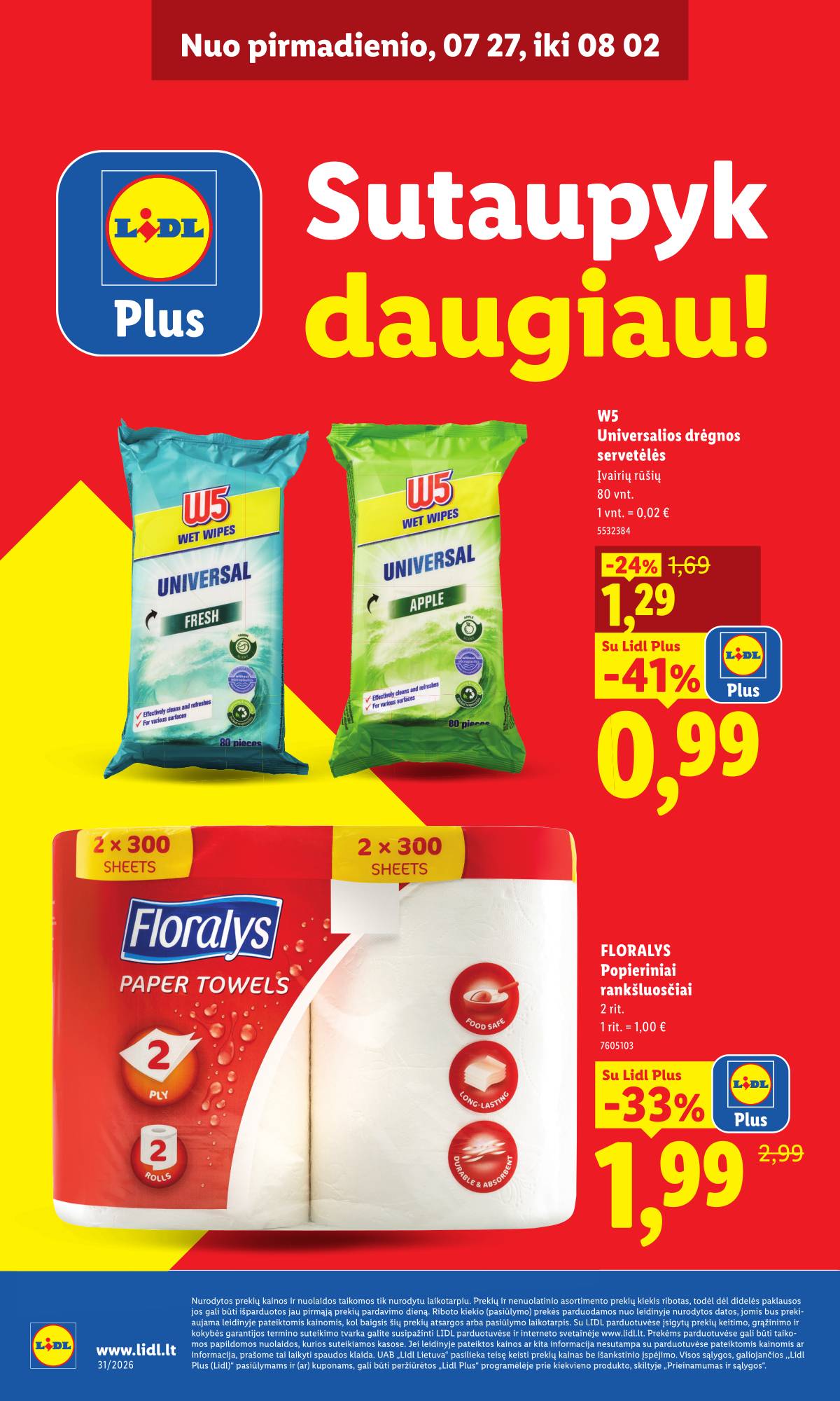 Lidl - LIDL SAVAITĖS Maisto prekių akcijų leidinys 4 puslapis