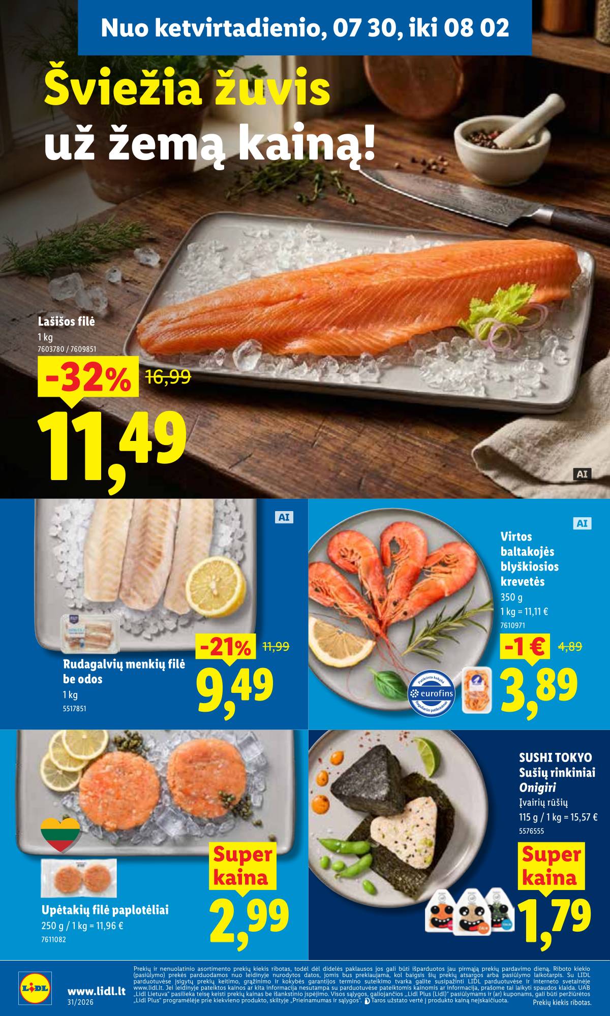 Lidl - LIDL SAVAITĖS Maisto prekių akcijų leidinys 40 puslapis
