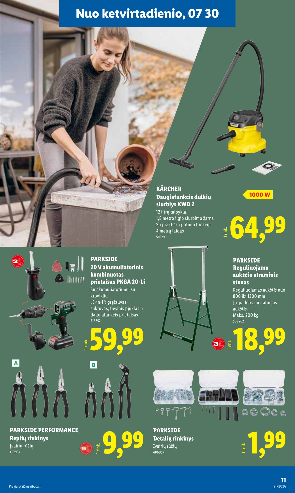 Lidl - LIDL Ne maisto prekių akcijų leidinys 11 puslapis