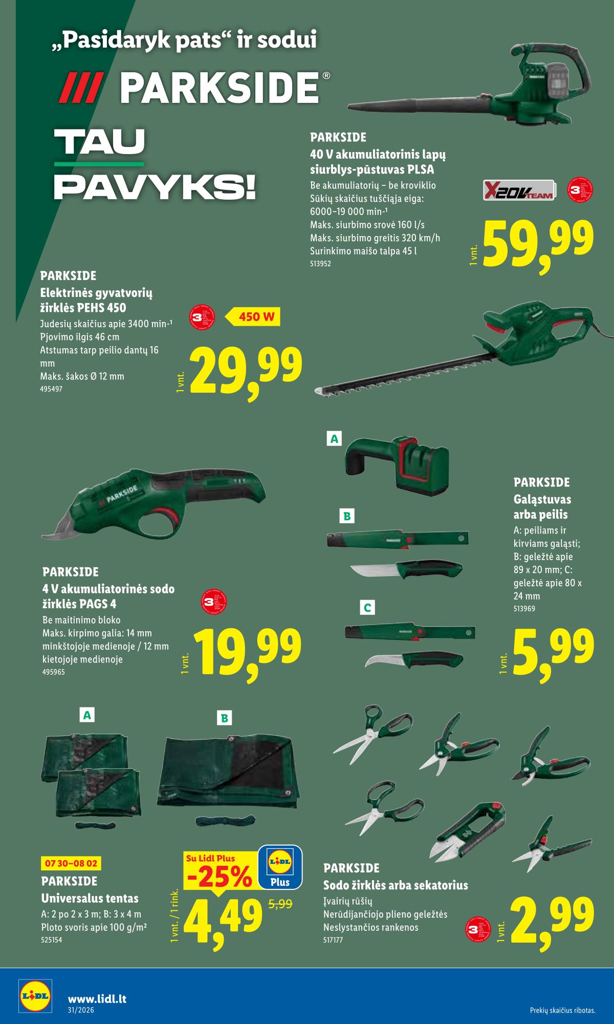 Lidl - LIDL Ne maisto prekių akcijų leidinys 14 puslapis