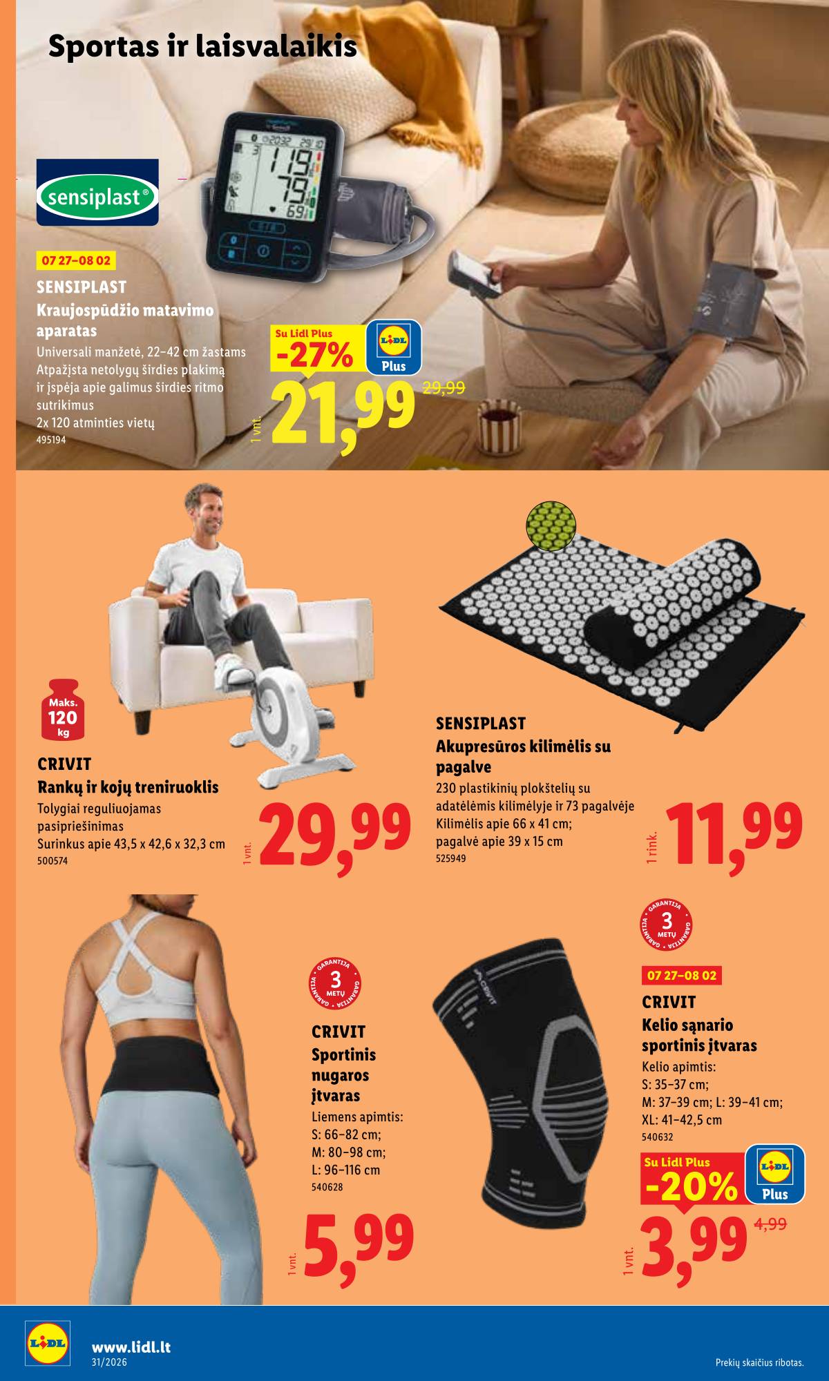Lidl - LIDL Ne maisto prekių akcijų leidinys 8 puslapis