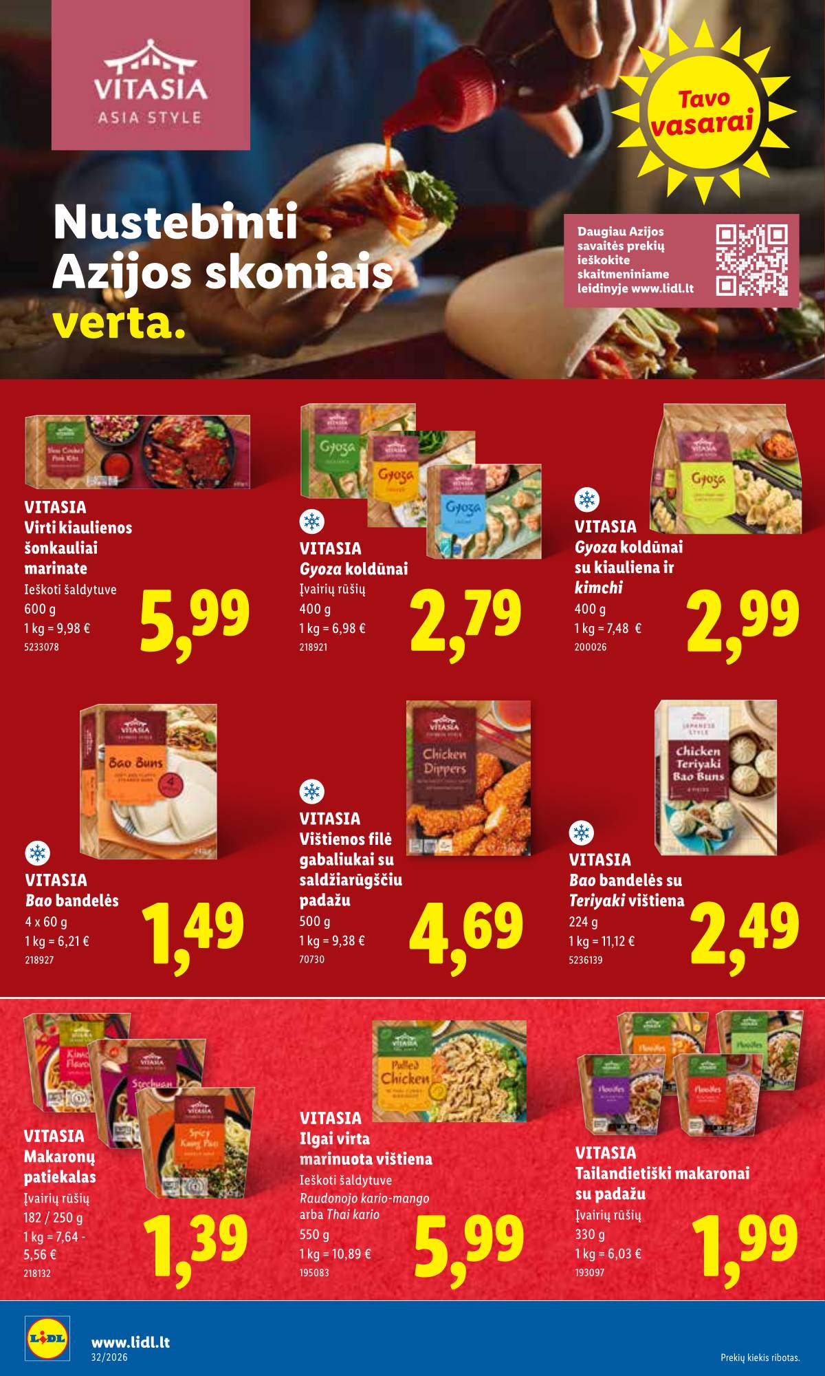 Lidl - LIDL SAVAITĖS Maisto prekių akcijų leidinys 10 puslapis