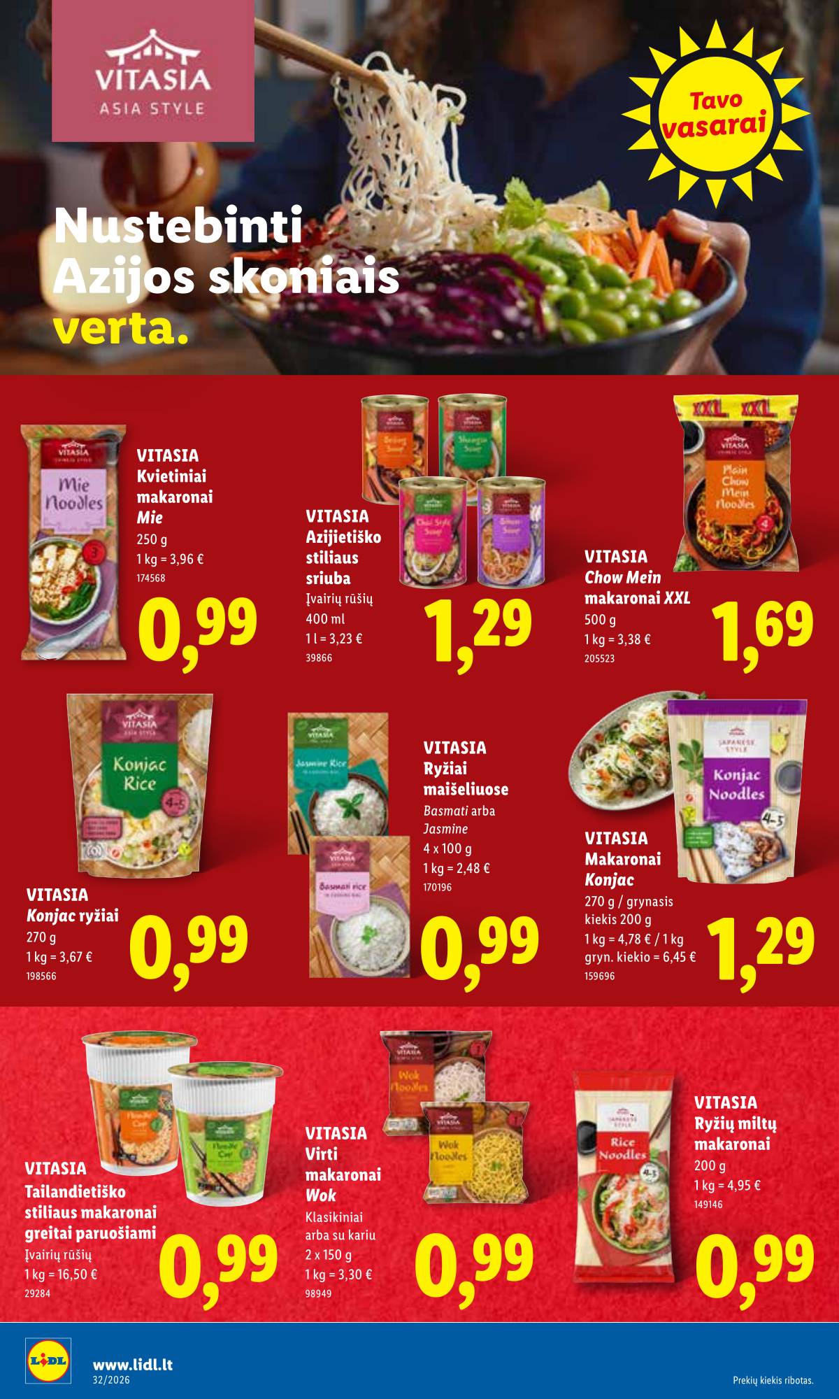Lidl - LIDL SAVAITĖS Maisto prekių akcijų leidinys 14 puslapis