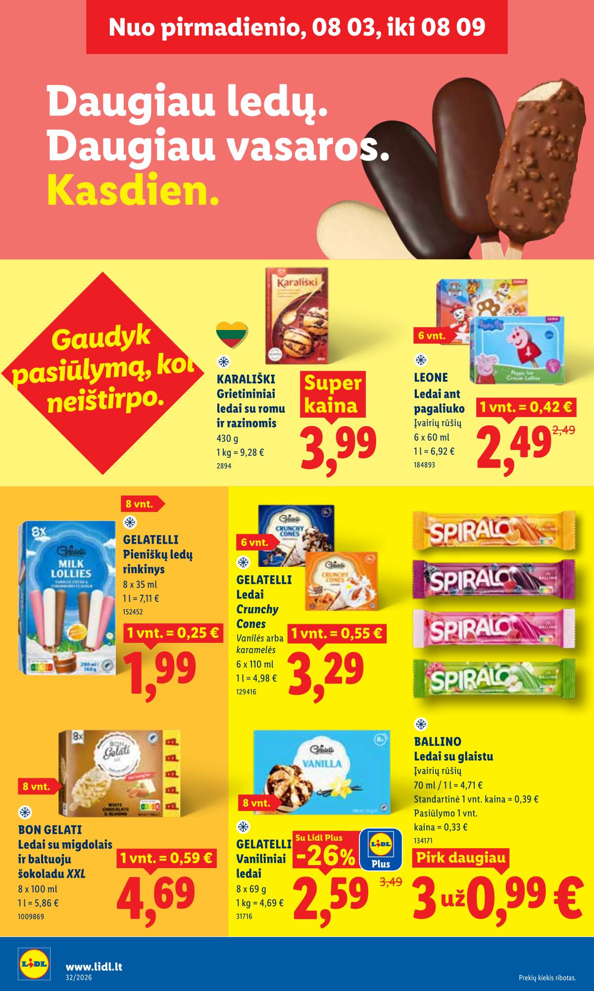 Lidl - LIDL SAVAITĖS Maisto prekių akcijų leidinys 22 puslapis