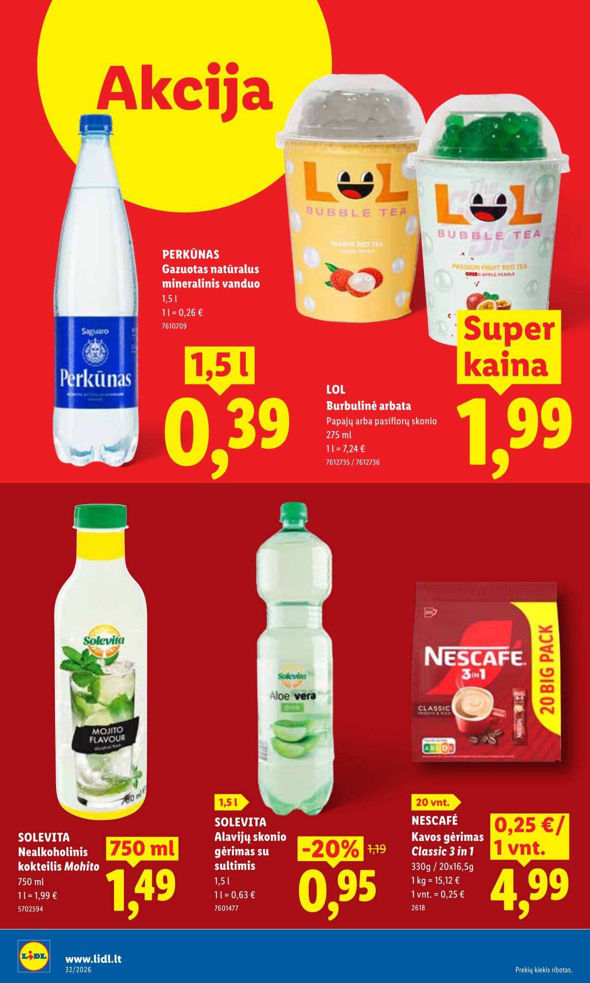 Lidl - LIDL SAVAITĖS Maisto prekių akcijų leidinys 24 puslapis