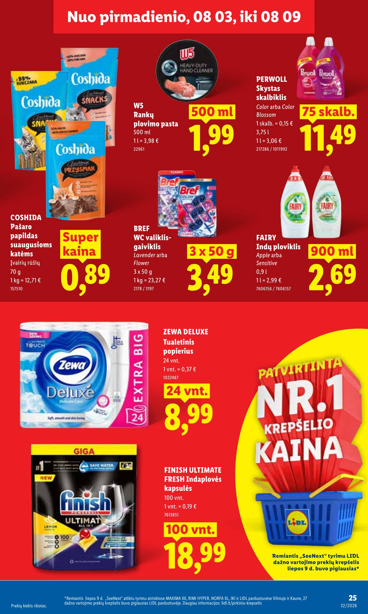 Lidl - LIDL SAVAITĖS Maisto prekių akcijų leidinys 25 puslapis