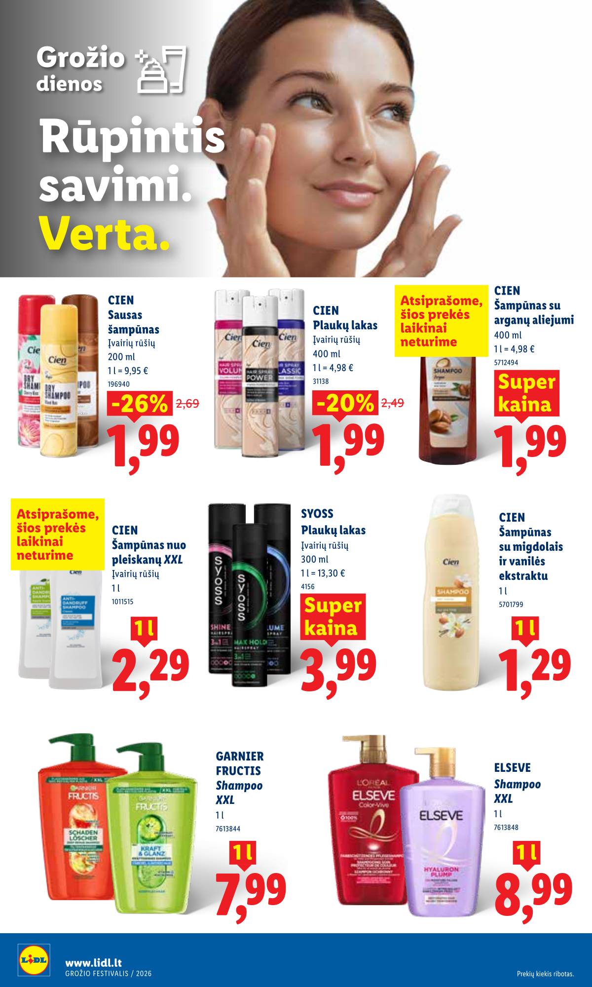 Lidl - LIDL SAVAITĖS Maisto prekių akcijų leidinys 30 puslapis