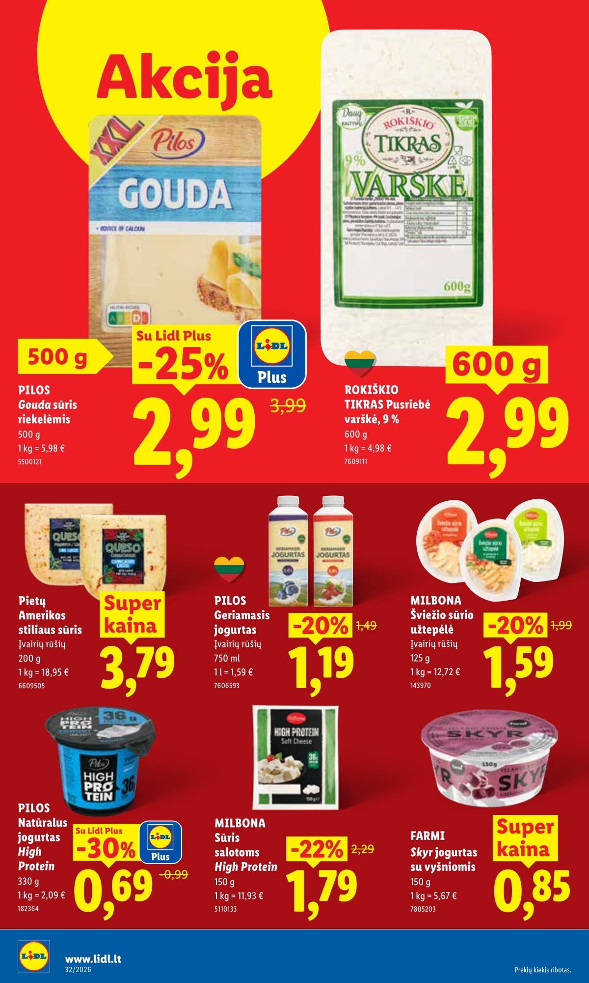Lidl - LIDL SAVAITĖS Maisto prekių akcijų leidinys 40 puslapis