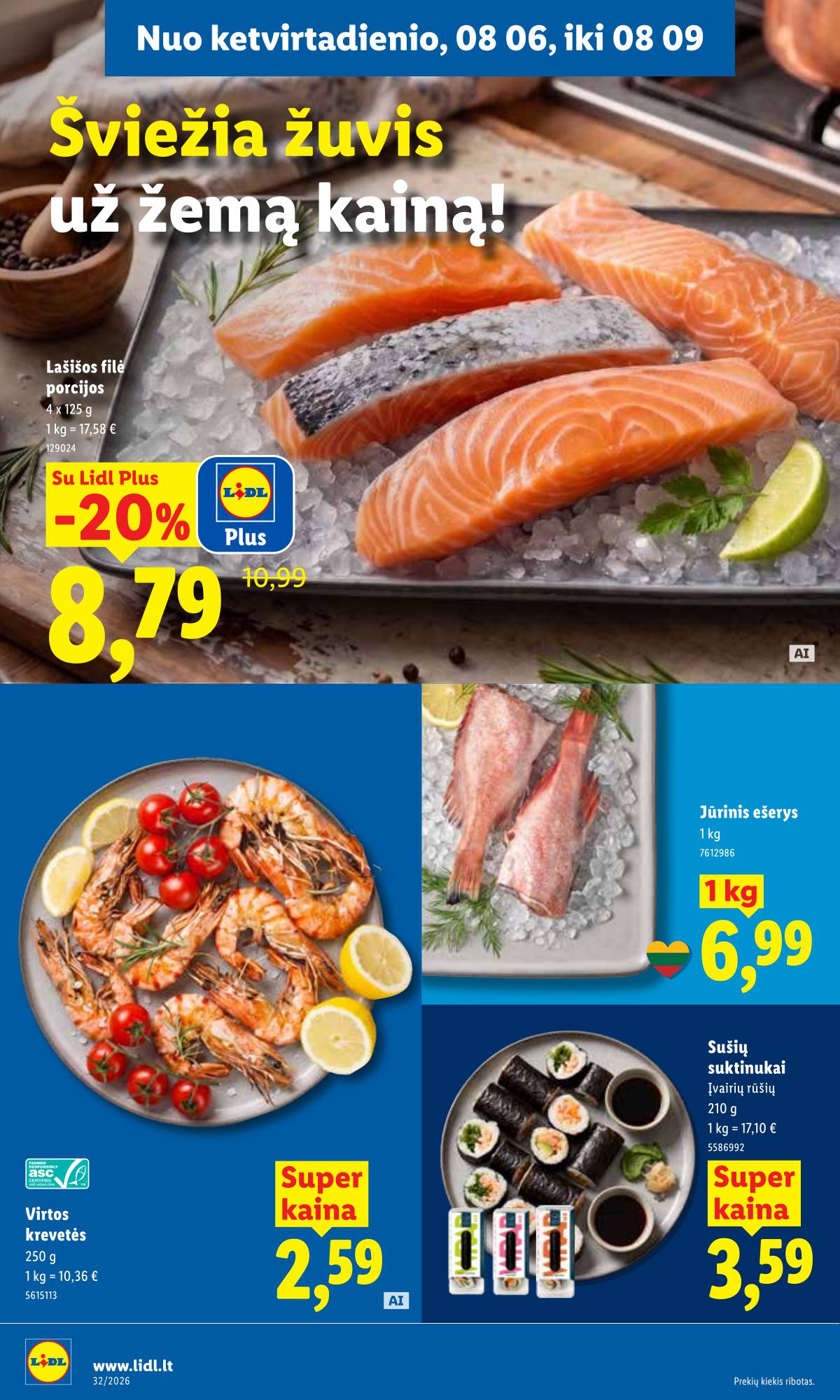 Lidl - LIDL SAVAITĖS Maisto prekių akcijų leidinys 44 puslapis