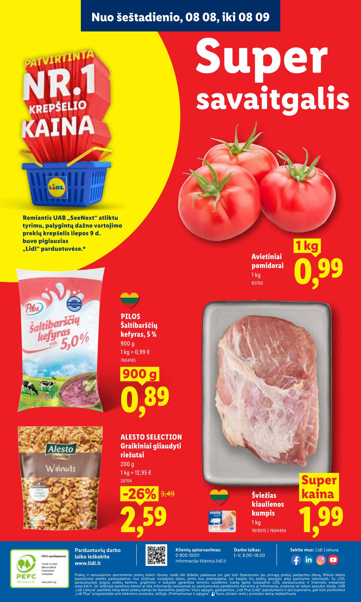 Lidl - LIDL SAVAITĖS Maisto prekių akcijų leidinys 48 puslapis