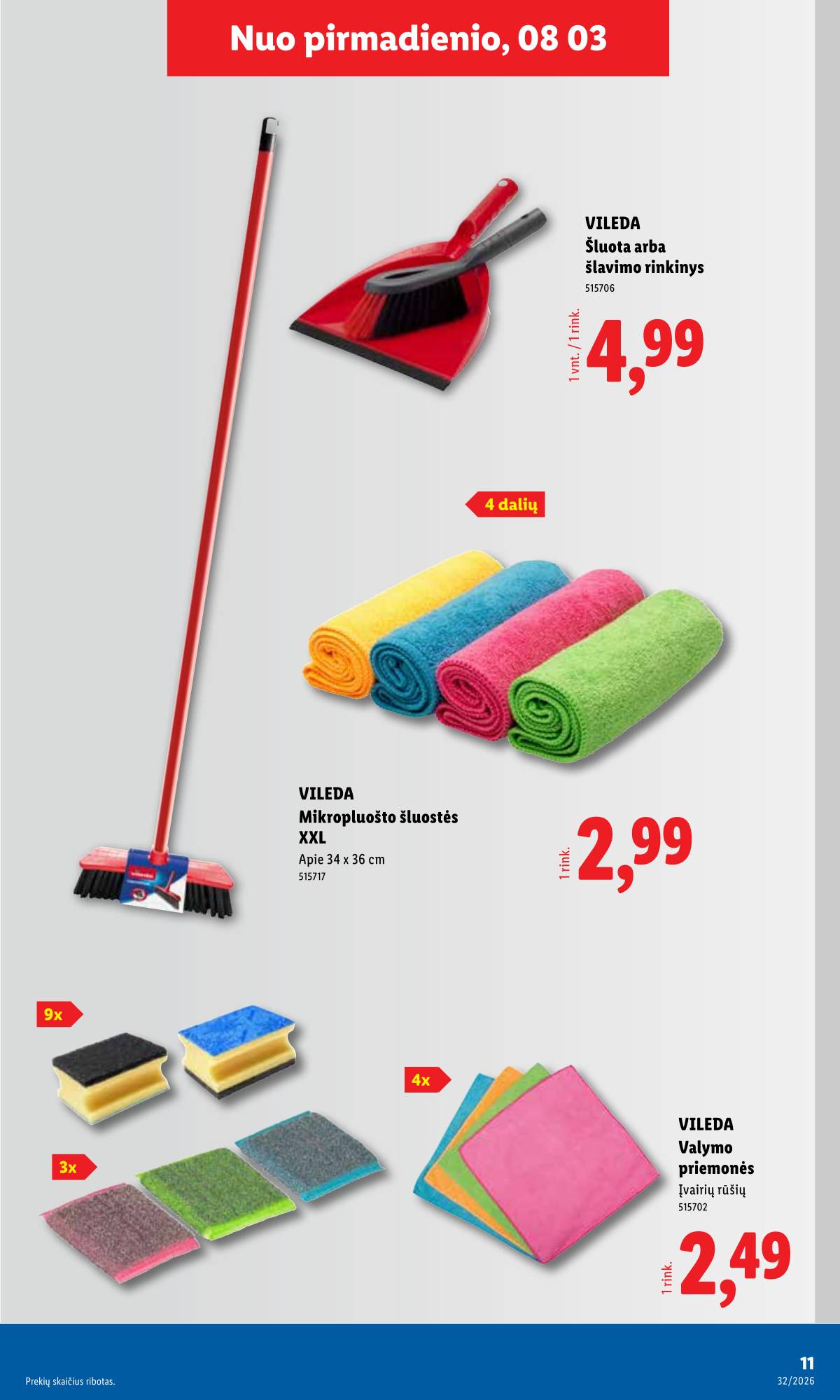 Lidl - LIDL Ne maisto prekių akcijų leidinys 11 puslapis