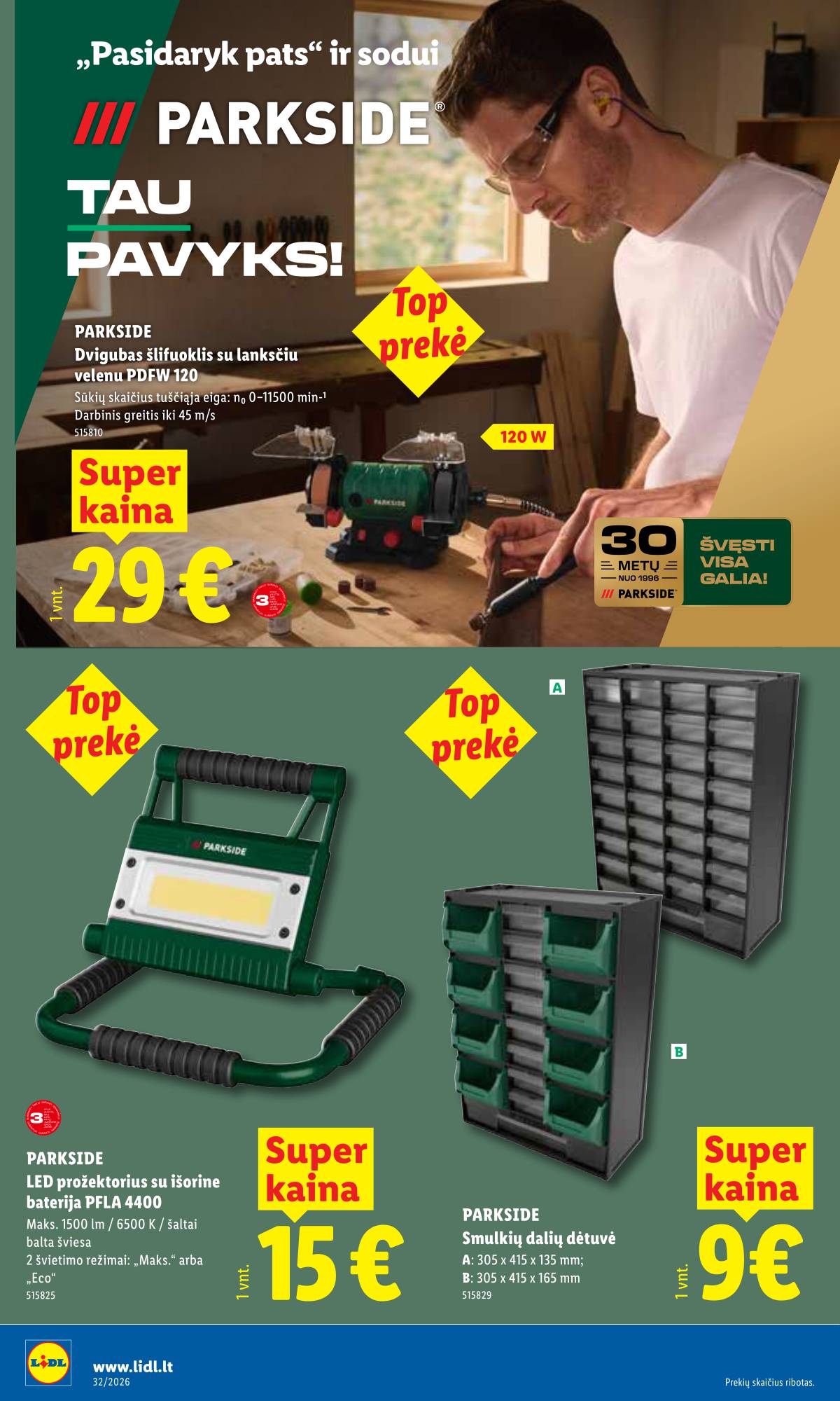 Lidl - LIDL Ne maisto prekių akcijų leidinys 16 puslapis