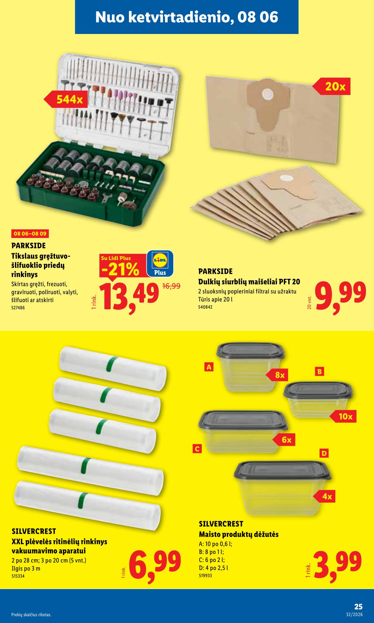 Lidl - LIDL Ne maisto prekių akcijų leidinys 25 puslapis