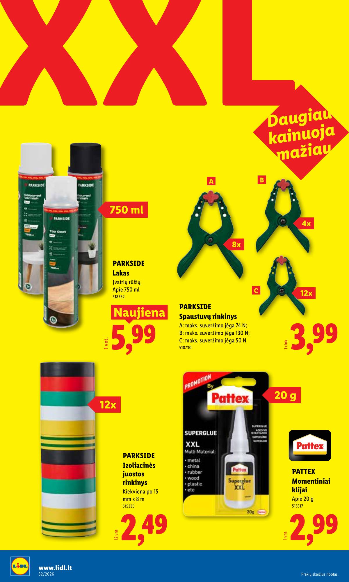 Lidl - LIDL Ne maisto prekių akcijų leidinys 26 puslapis