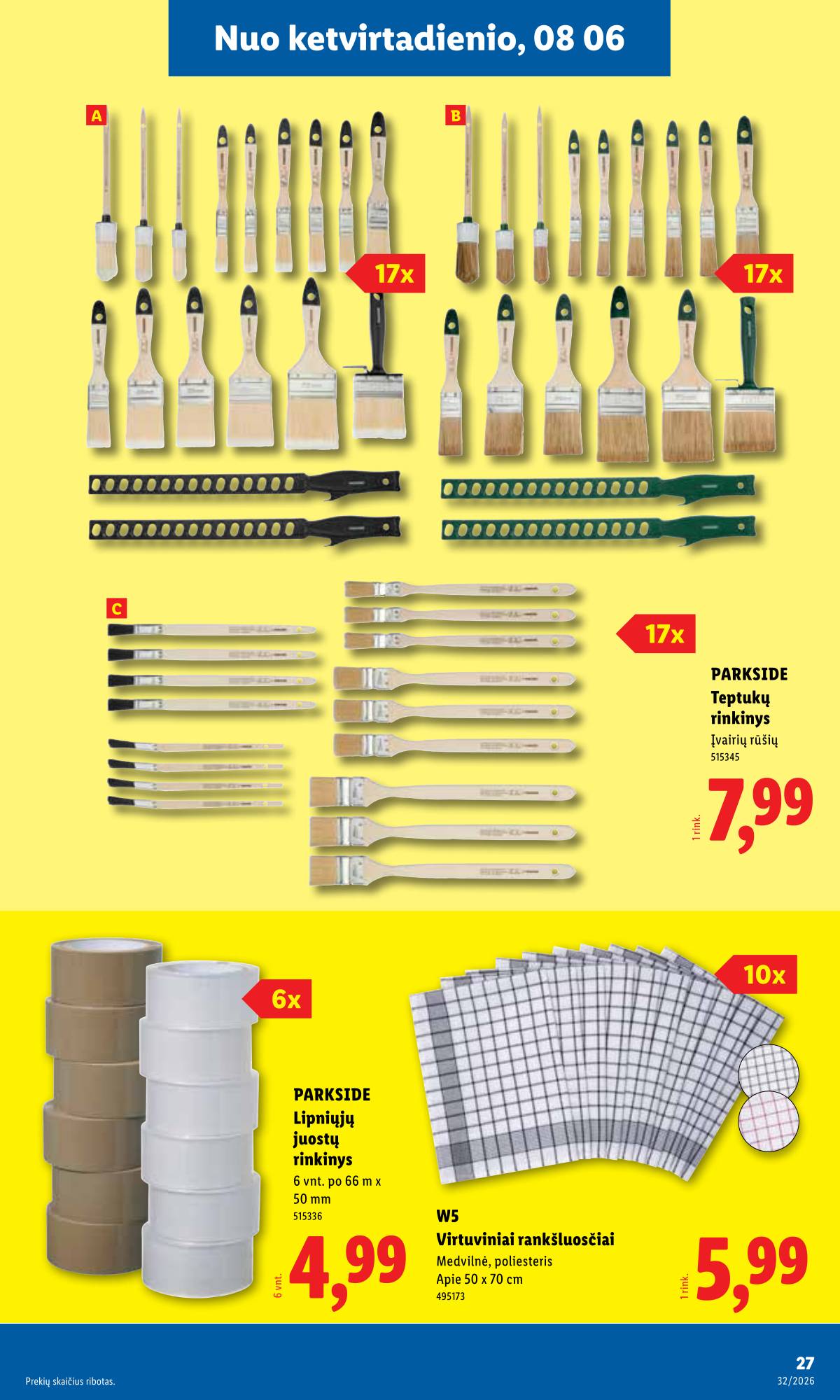 Lidl - LIDL Ne maisto prekių akcijų leidinys 27 puslapis