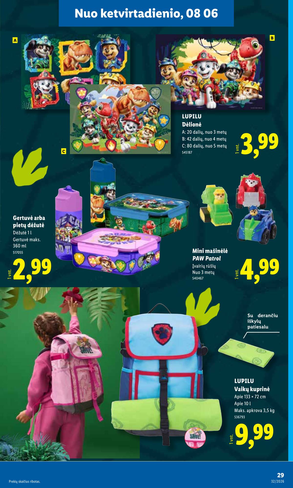 Lidl - LIDL Ne maisto prekių akcijų leidinys 29 puslapis