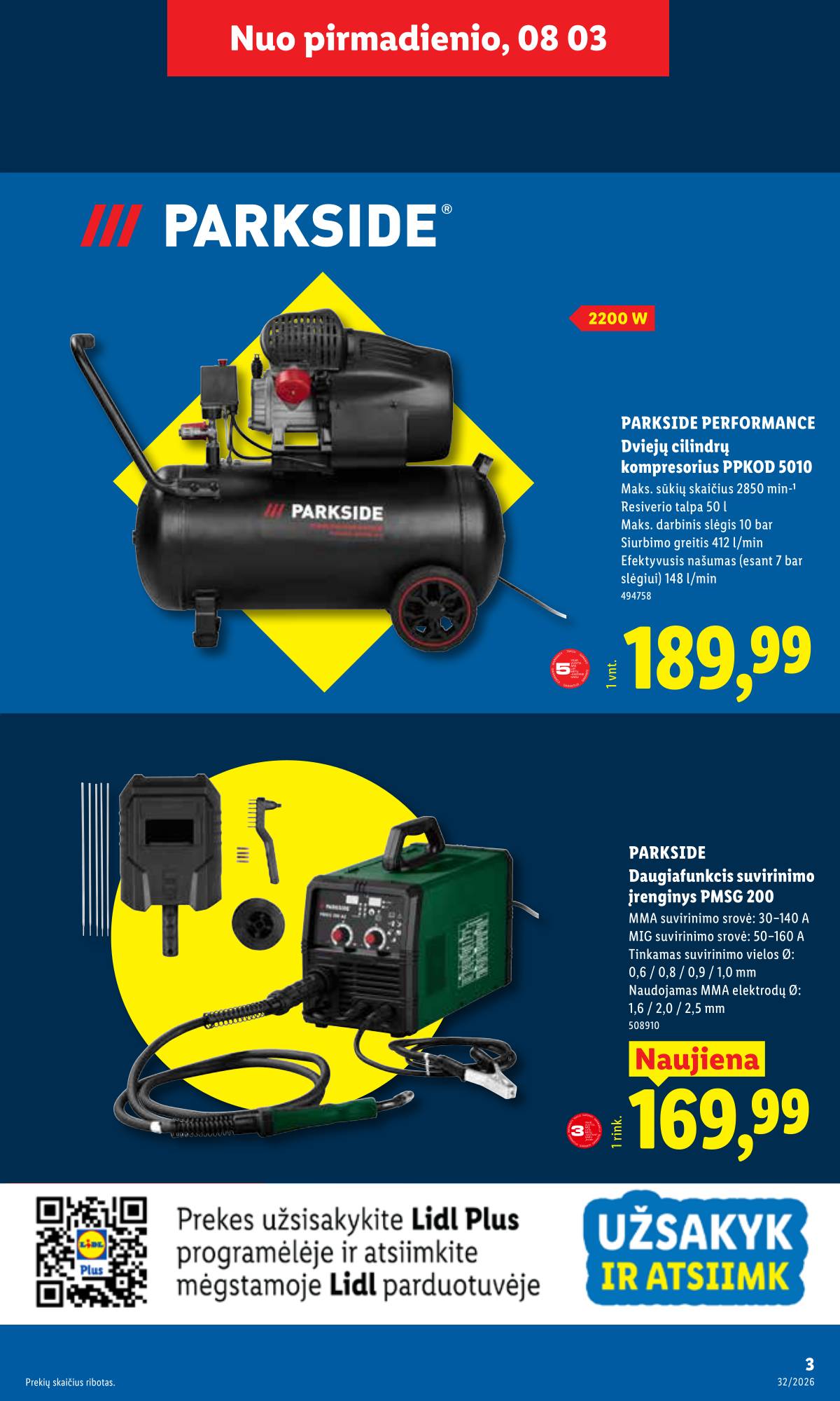 Lidl - LIDL Ne maisto prekių akcijų leidinys 3 puslapis