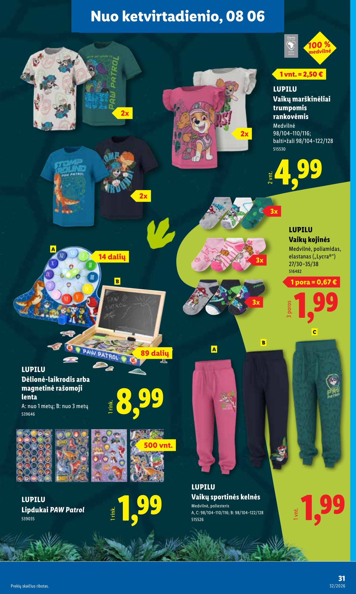 Lidl - LIDL Ne maisto prekių akcijų leidinys 31 puslapis