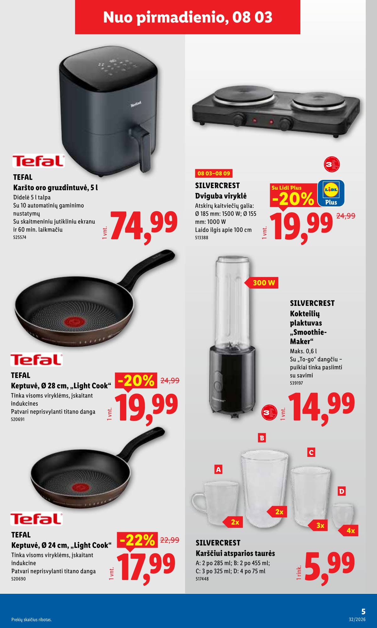 Lidl - LIDL Ne maisto prekių akcijų leidinys 5 puslapis