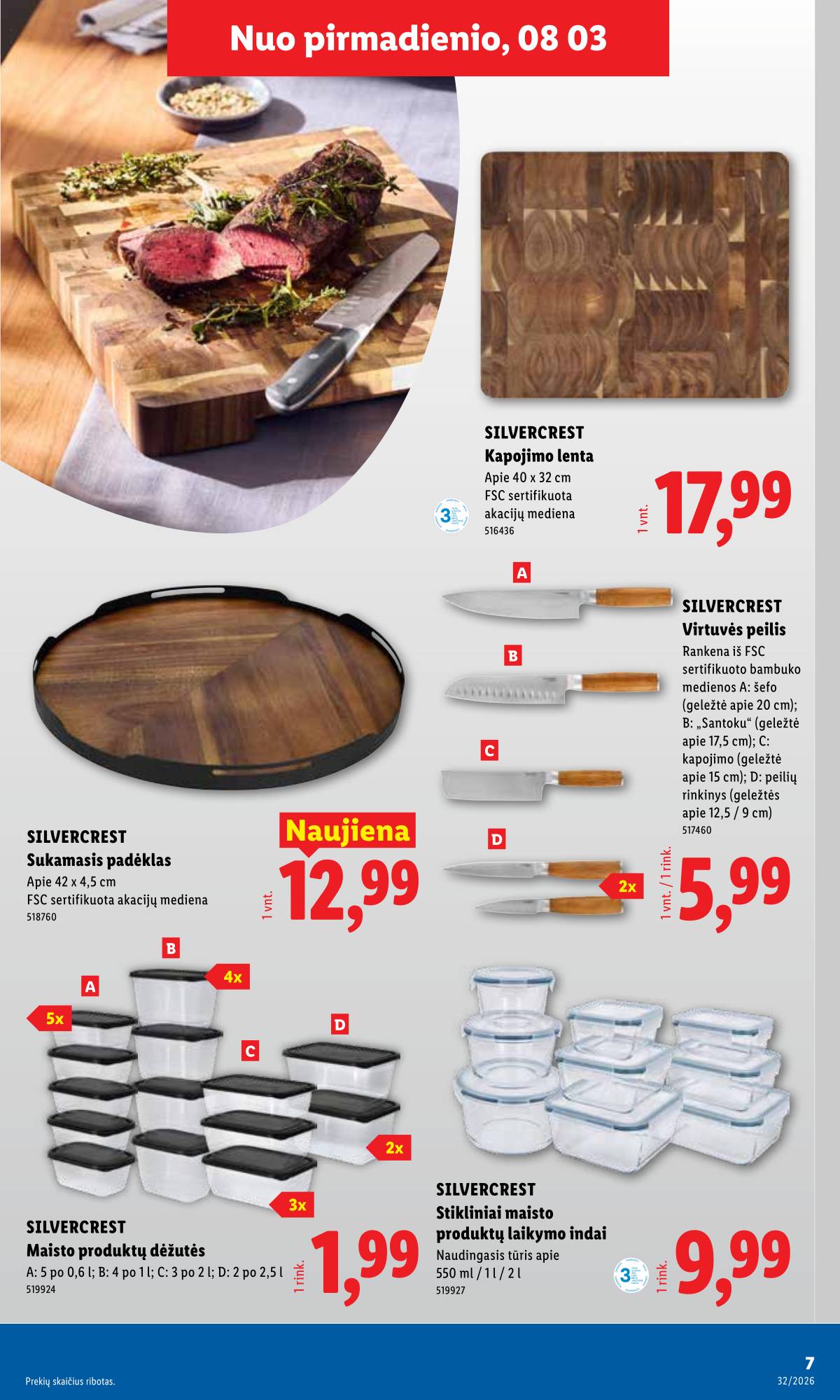 Lidl - LIDL Ne maisto prekių akcijų leidinys 7 puslapis