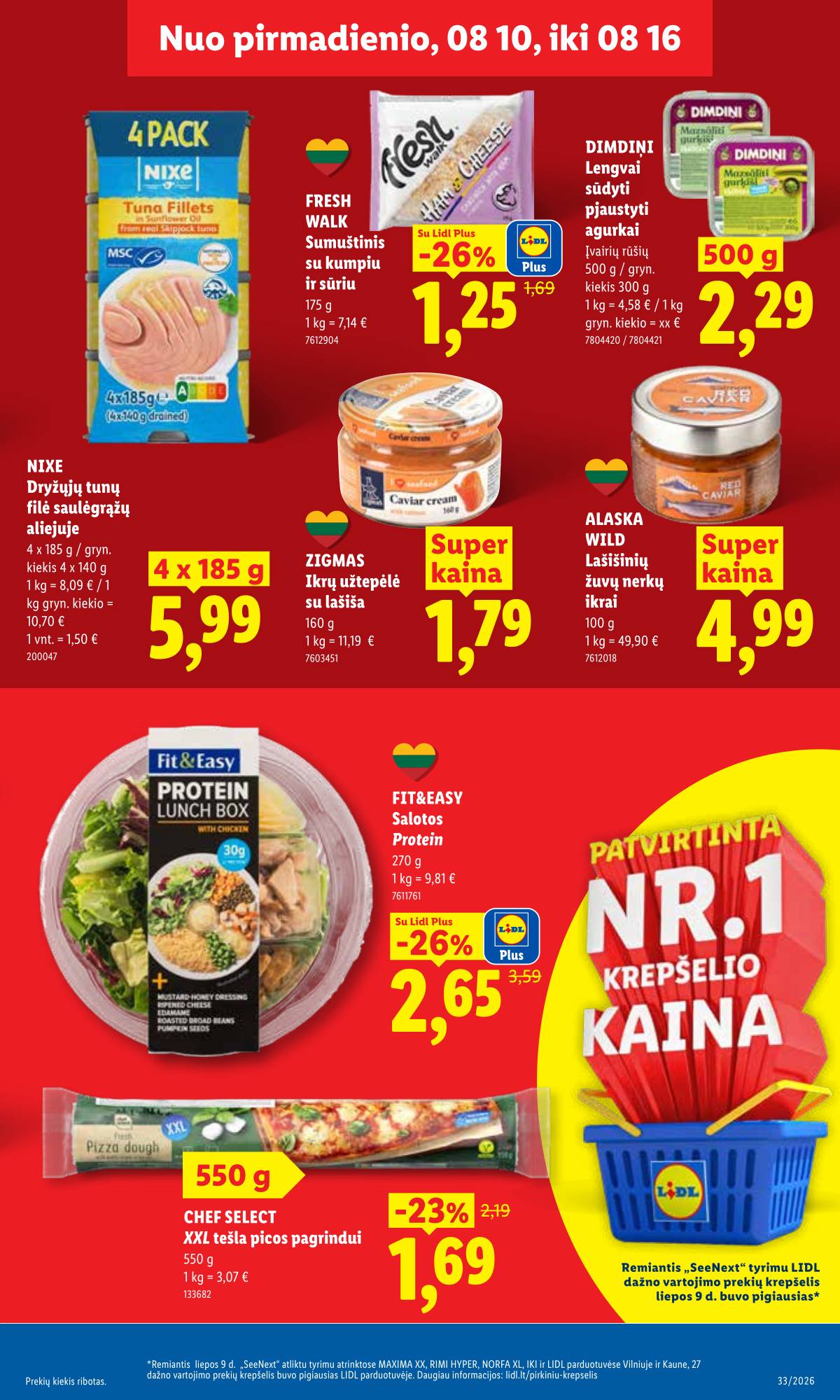 Lidl - LIDL SAVAITĖS Maisto prekių akcijų leidinys 11 puslapis