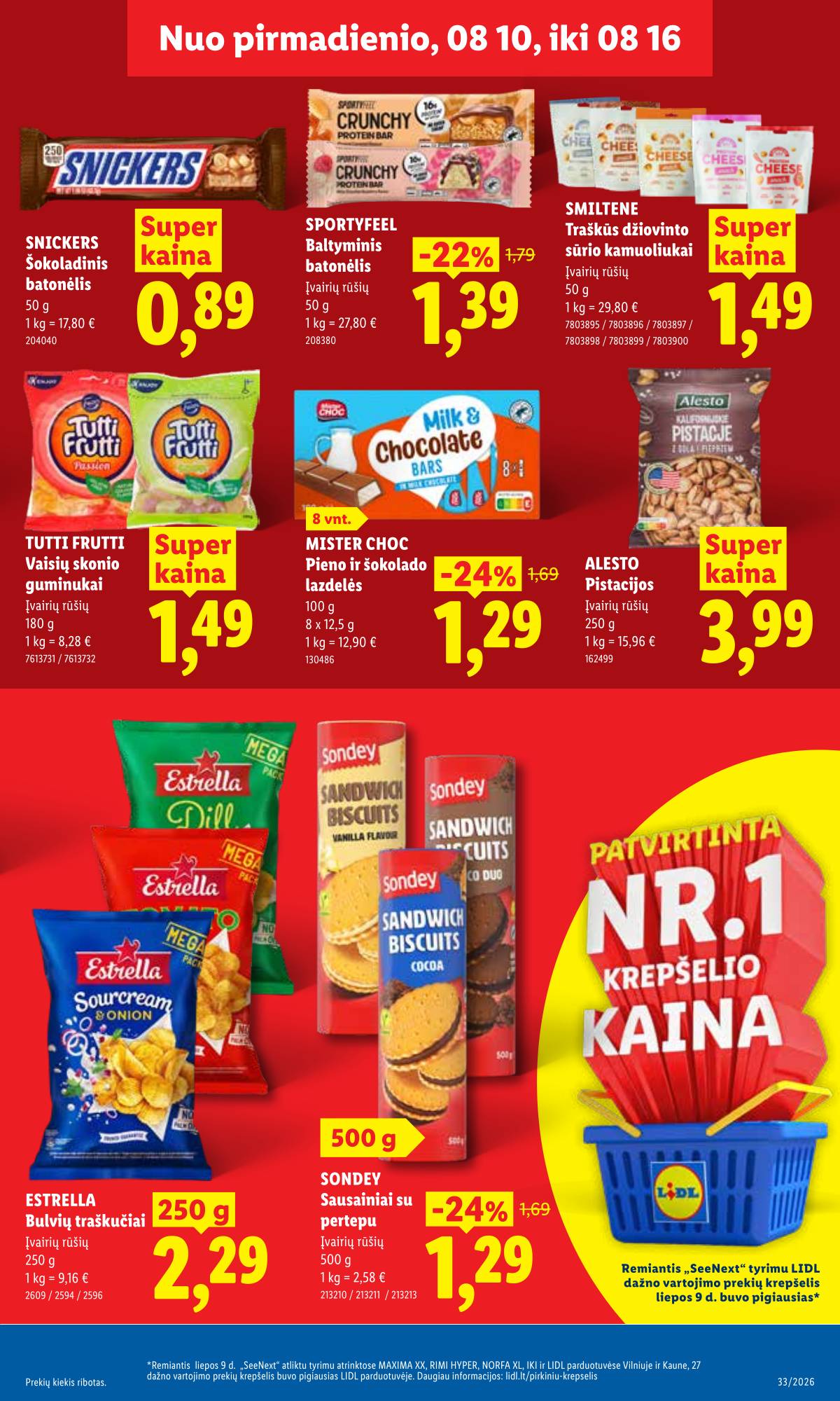 Lidl - LIDL SAVAITĖS Maisto prekių akcijų leidinys 15 puslapis