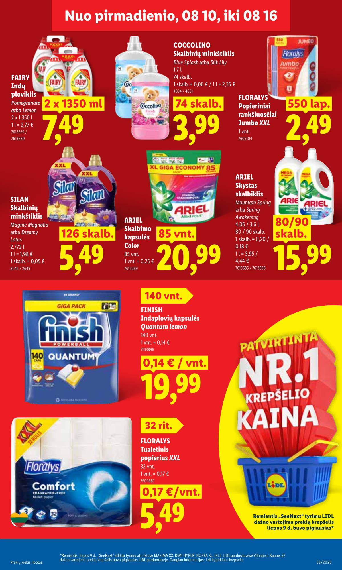 Lidl - LIDL SAVAITĖS Maisto prekių akcijų leidinys 17 puslapis