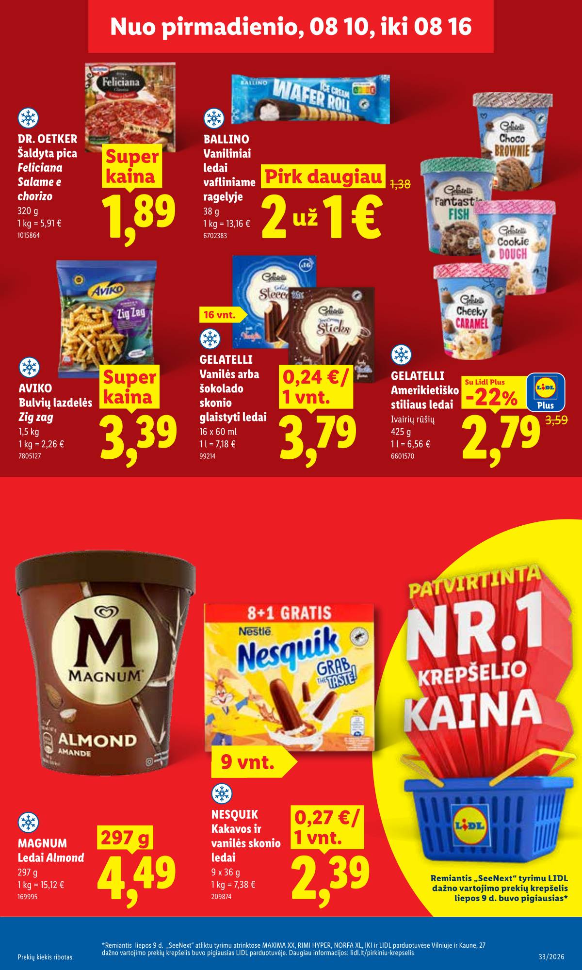 Lidl - LIDL SAVAITĖS Maisto prekių akcijų leidinys 19 puslapis