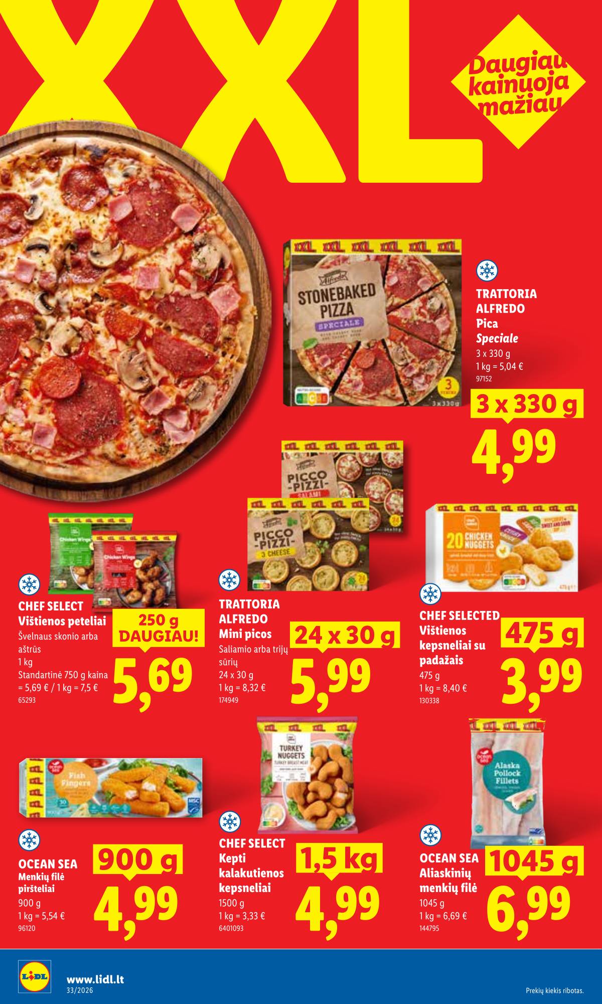 Lidl - LIDL SAVAITĖS Maisto prekių akcijų leidinys 22 puslapis