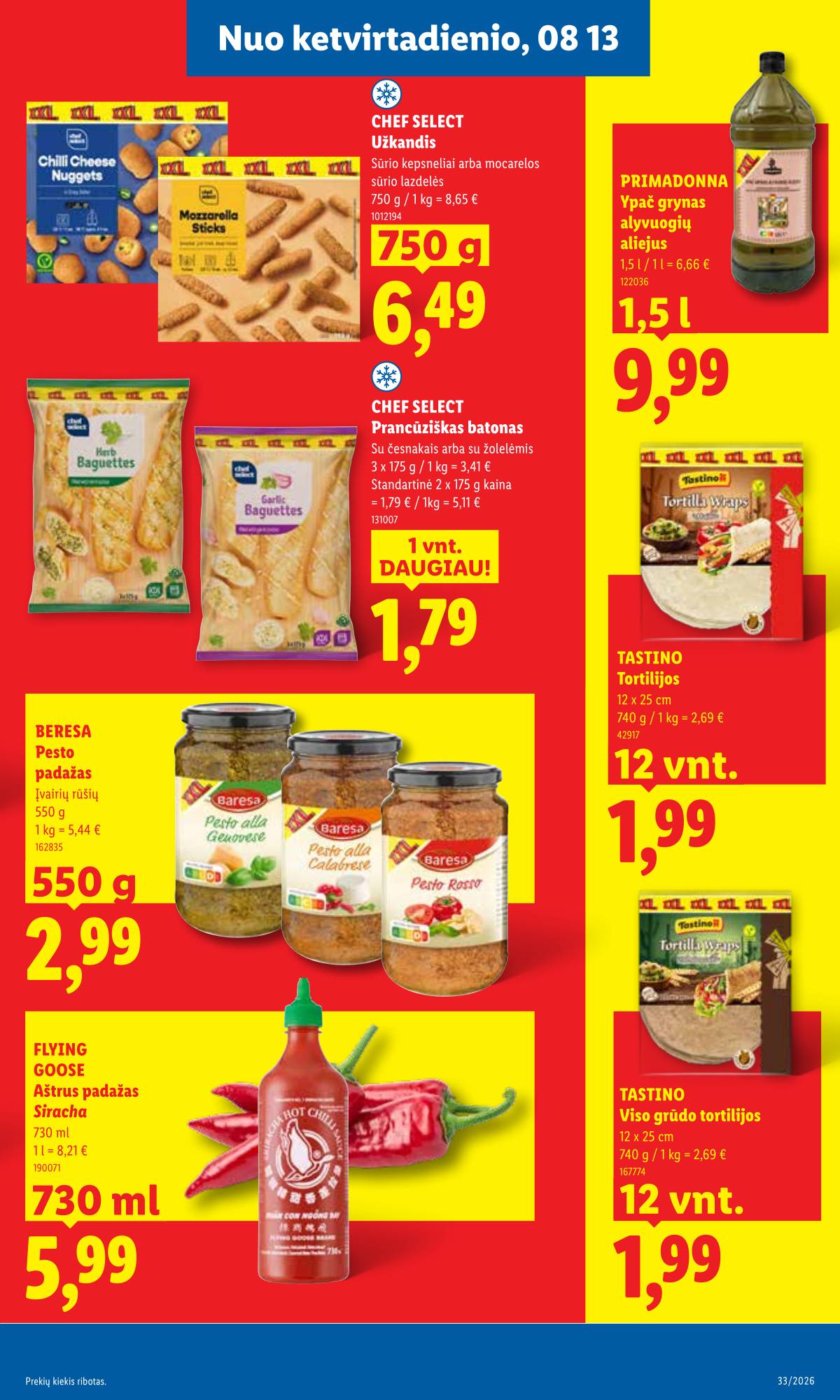 Lidl - LIDL SAVAITĖS Maisto prekių akcijų leidinys 23 puslapis