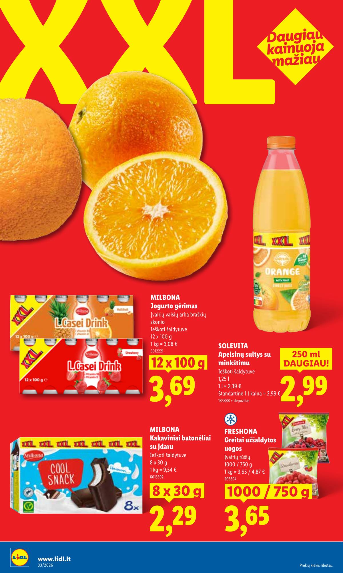 Lidl - LIDL SAVAITĖS Maisto prekių akcijų leidinys 24 puslapis