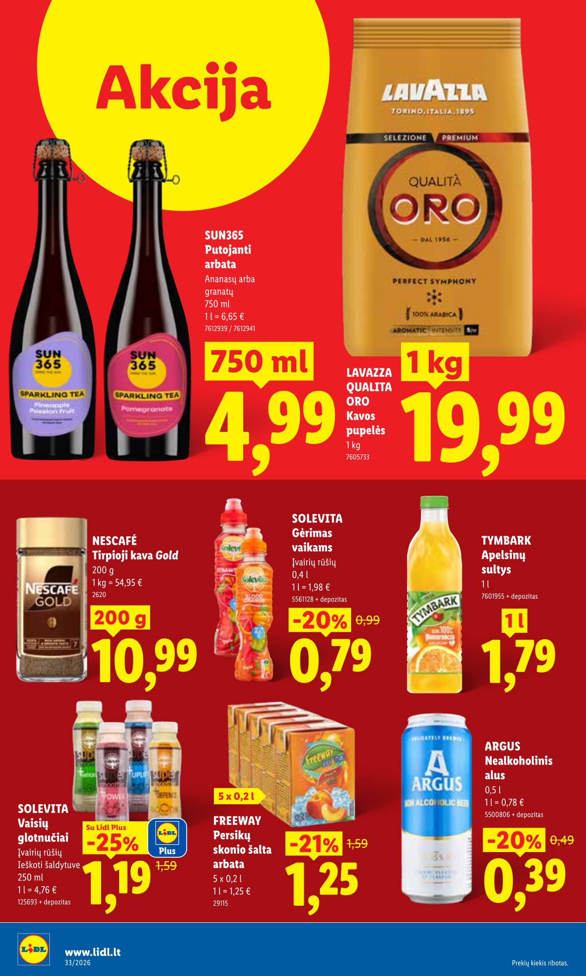 Lidl - LIDL SAVAITĖS Maisto prekių akcijų leidinys 26 puslapis