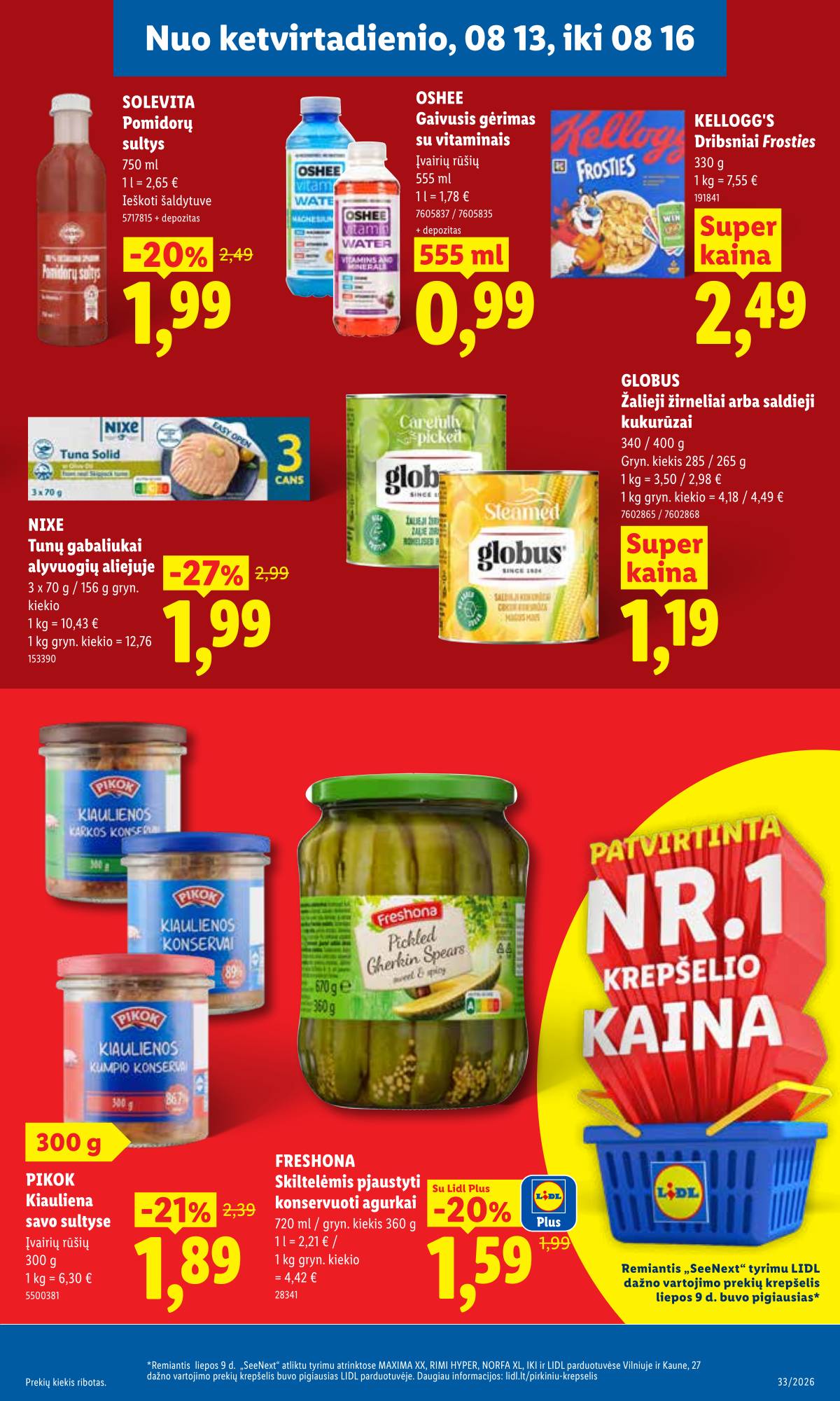 Lidl - LIDL SAVAITĖS Maisto prekių akcijų leidinys 27 puslapis