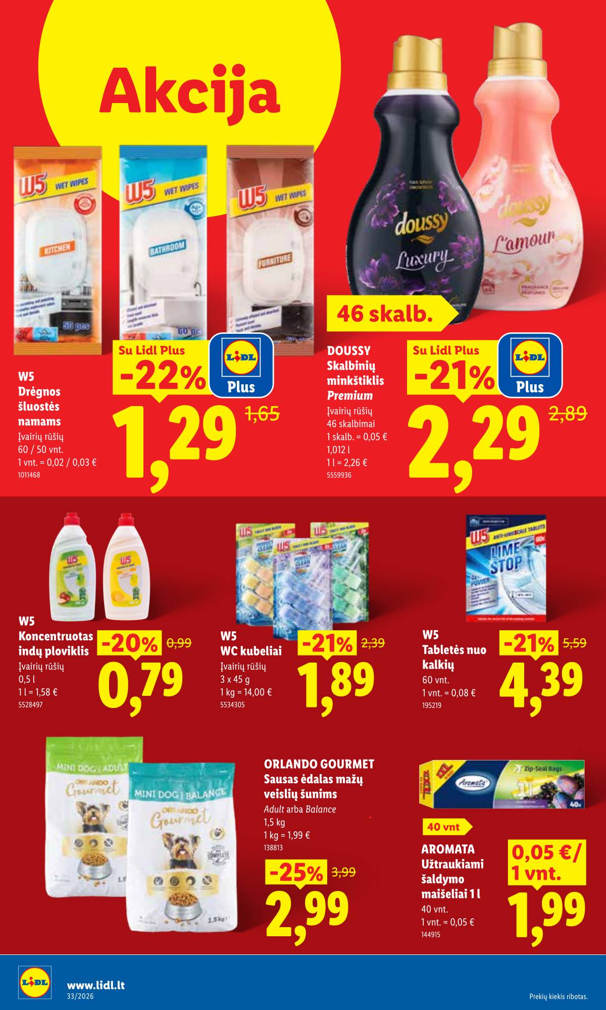 Lidl - LIDL SAVAITĖS Maisto prekių akcijų leidinys 30 puslapis