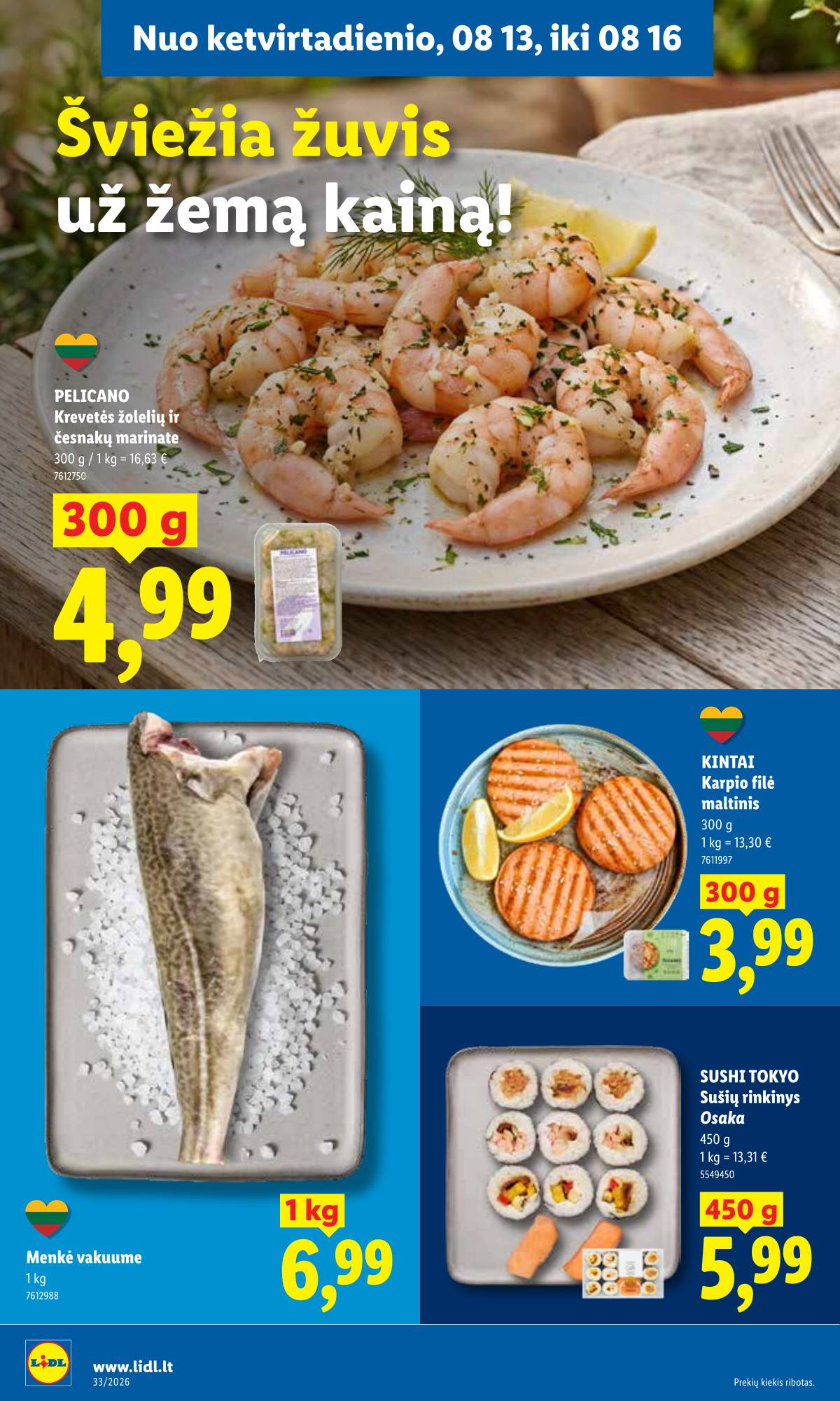 Lidl - LIDL SAVAITĖS Maisto prekių akcijų leidinys 36 puslapis