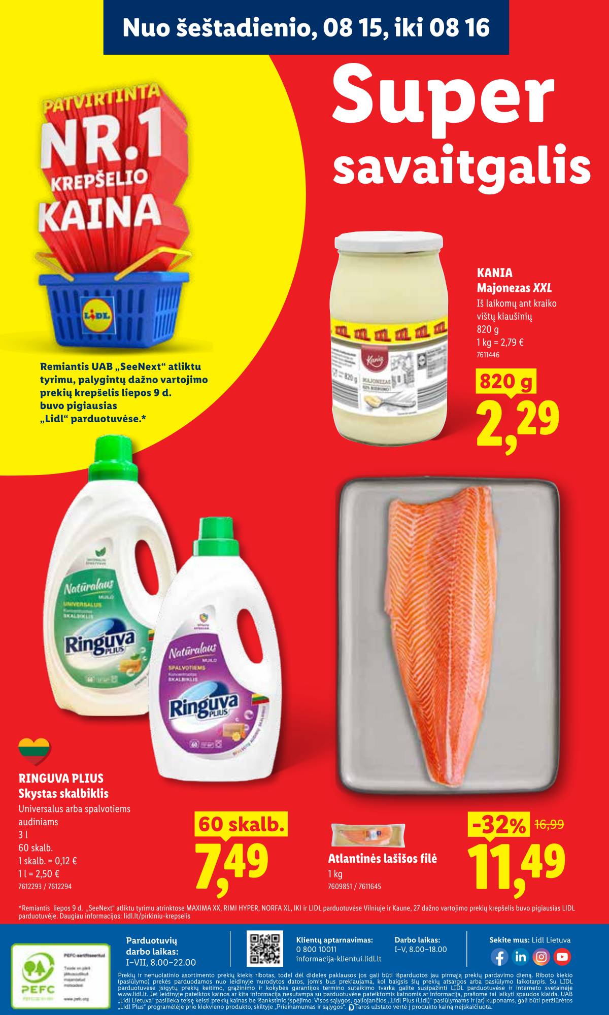 Lidl - LIDL SAVAITĖS Maisto prekių akcijų leidinys 39 puslapis