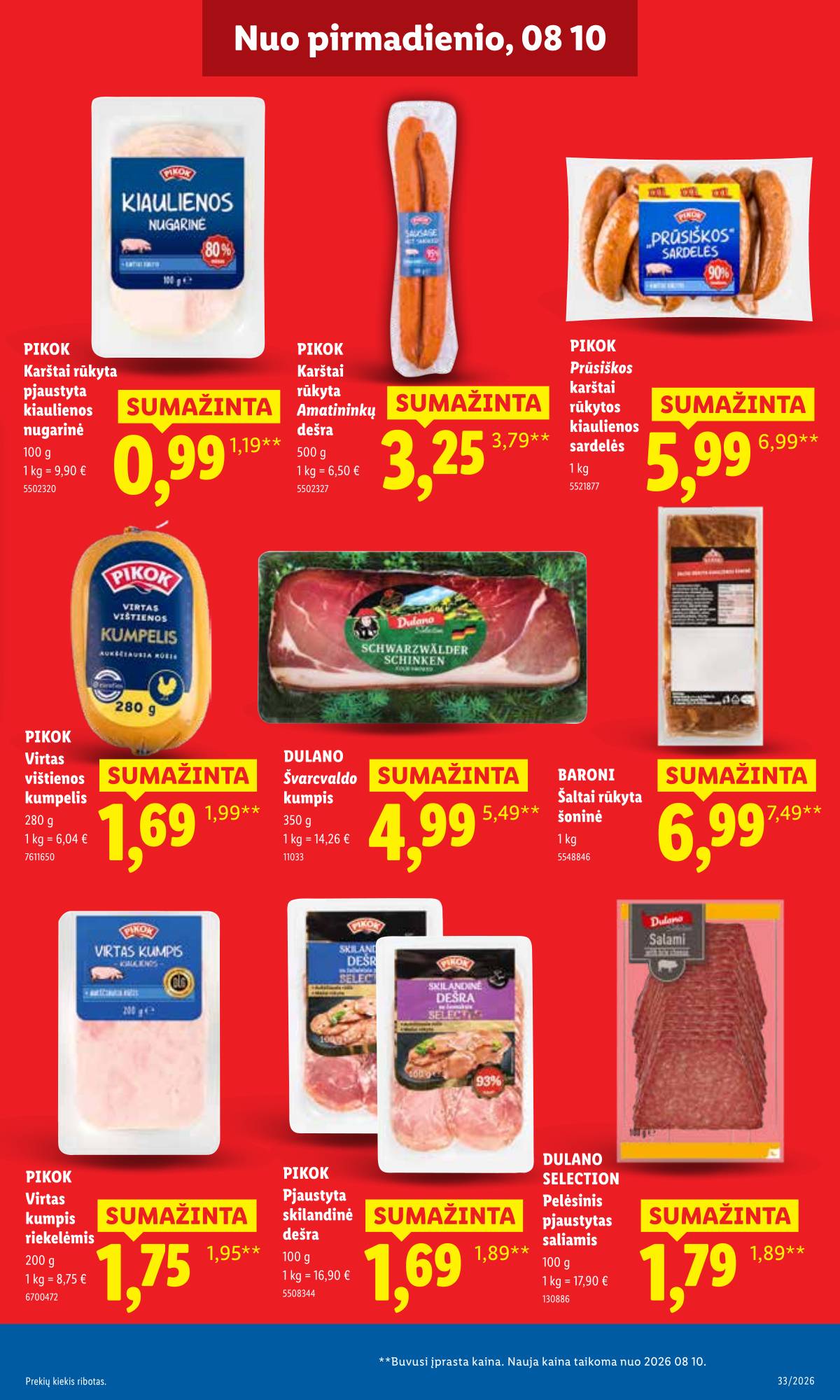 Lidl - LIDL SAVAITĖS Maisto prekių akcijų leidinys 5 puslapis
